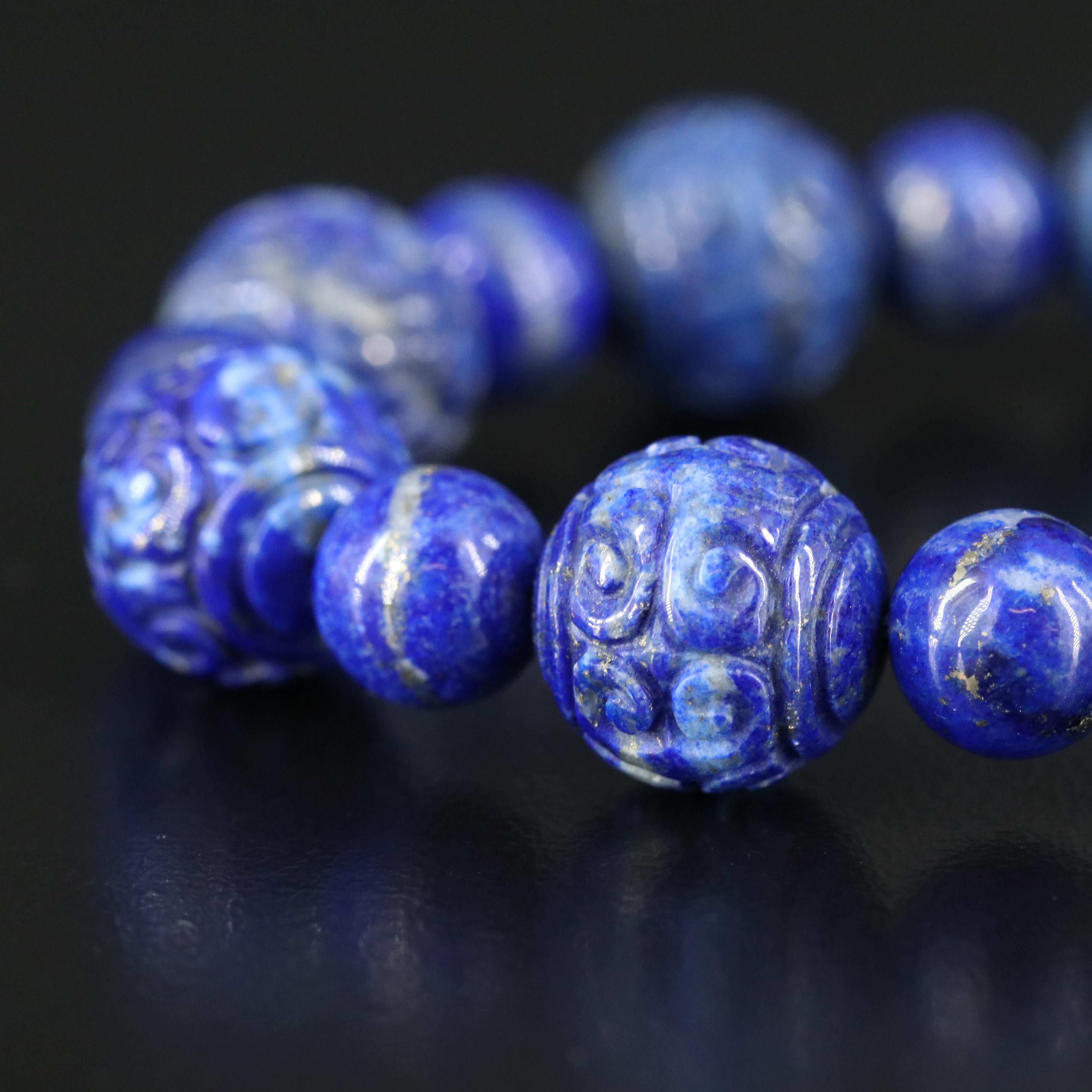 Lapis Lazuli Expandable Bracelet