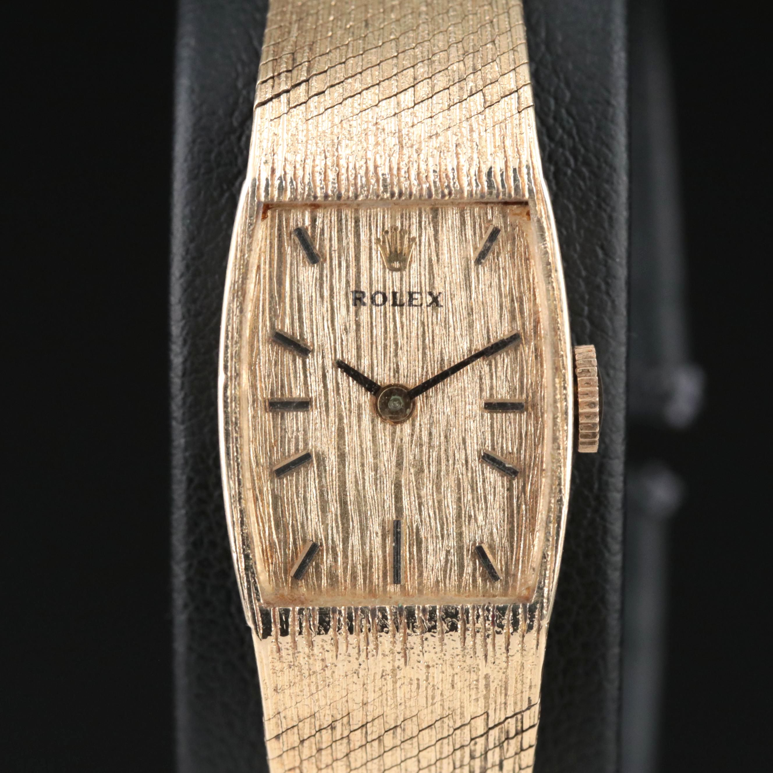 Vintage 14K Rolex Manual Wind Watch