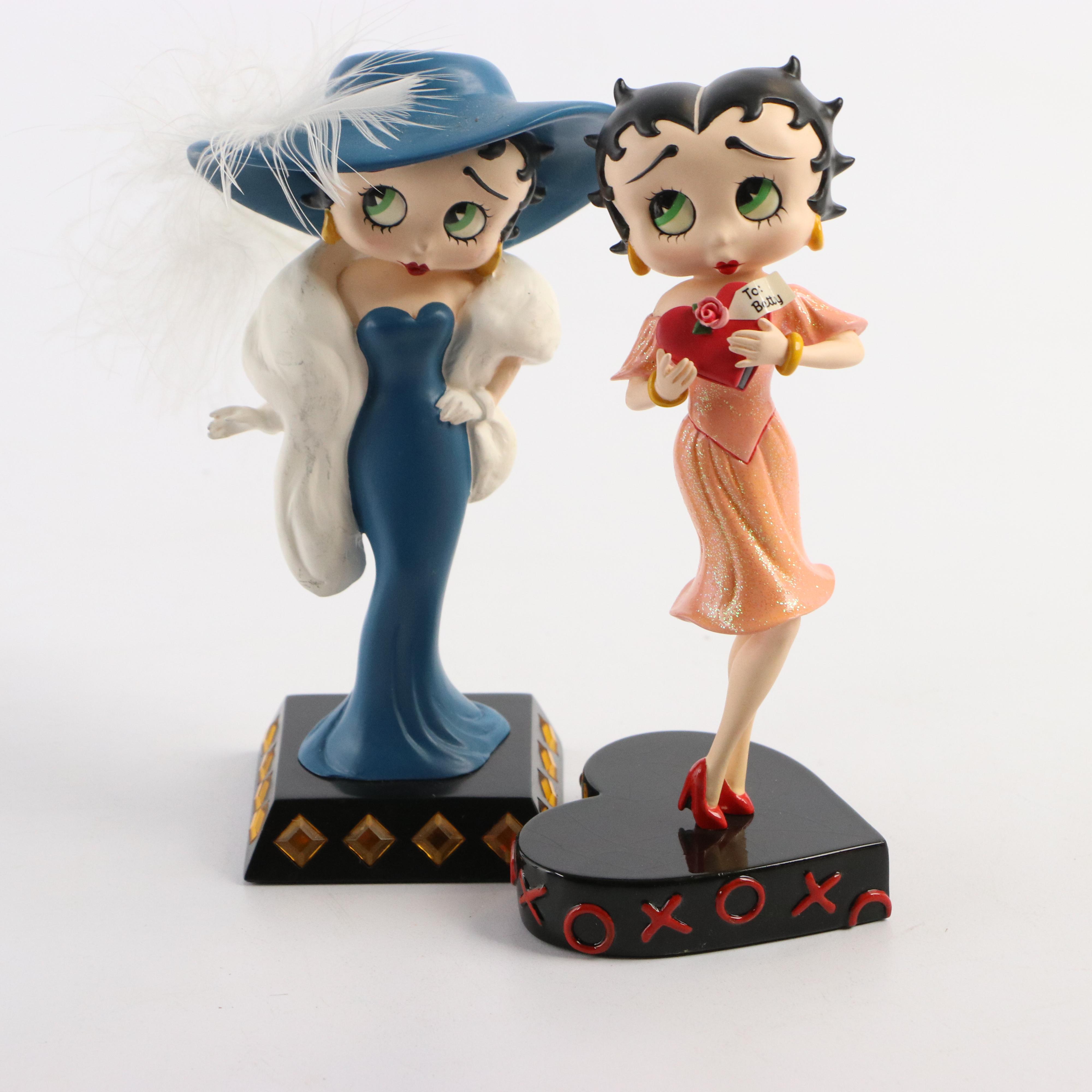 Betty Boop Danbury Mint Collector Figurines and Bobblehead
