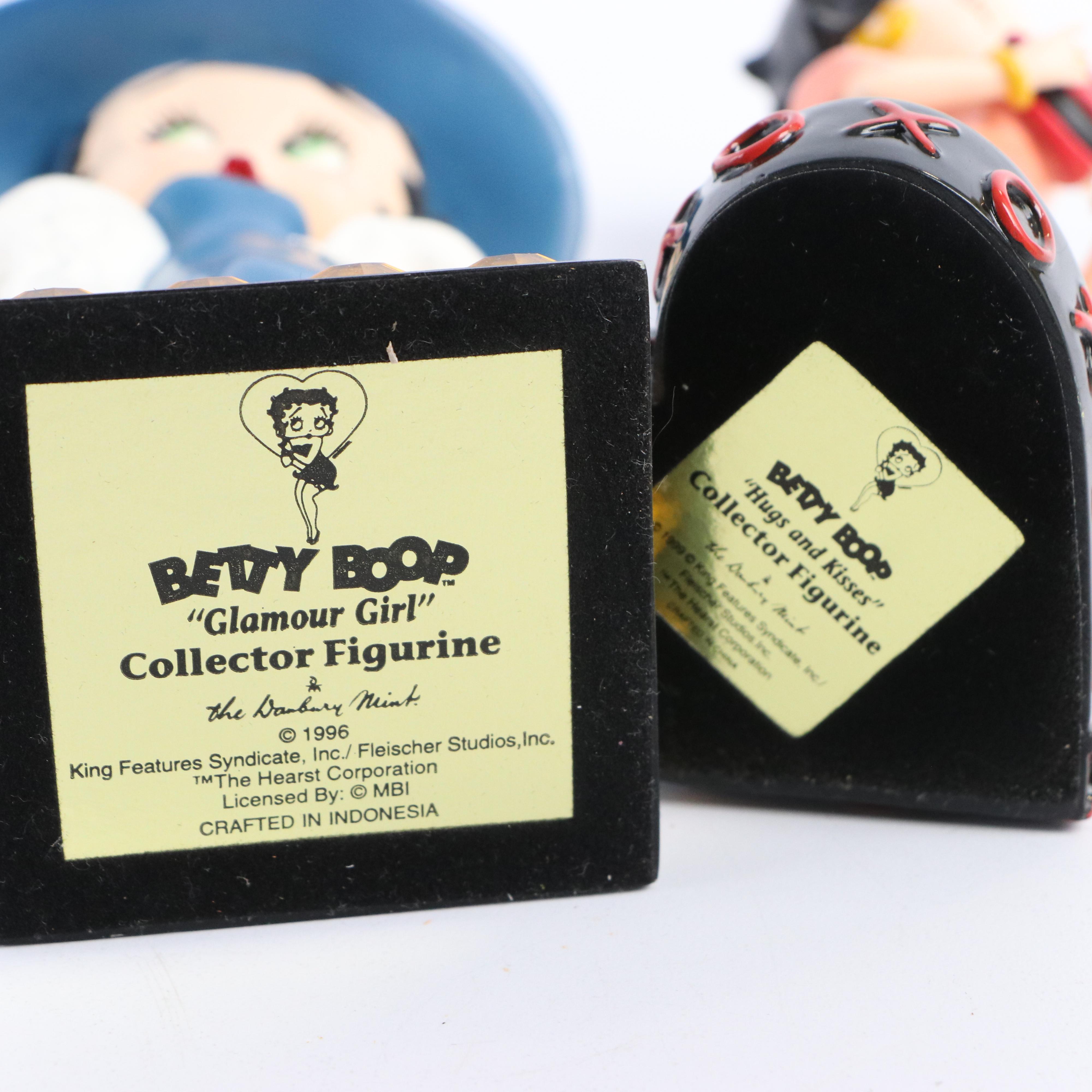 Betty Boop Danbury Mint Collector Figurines and Bobblehead