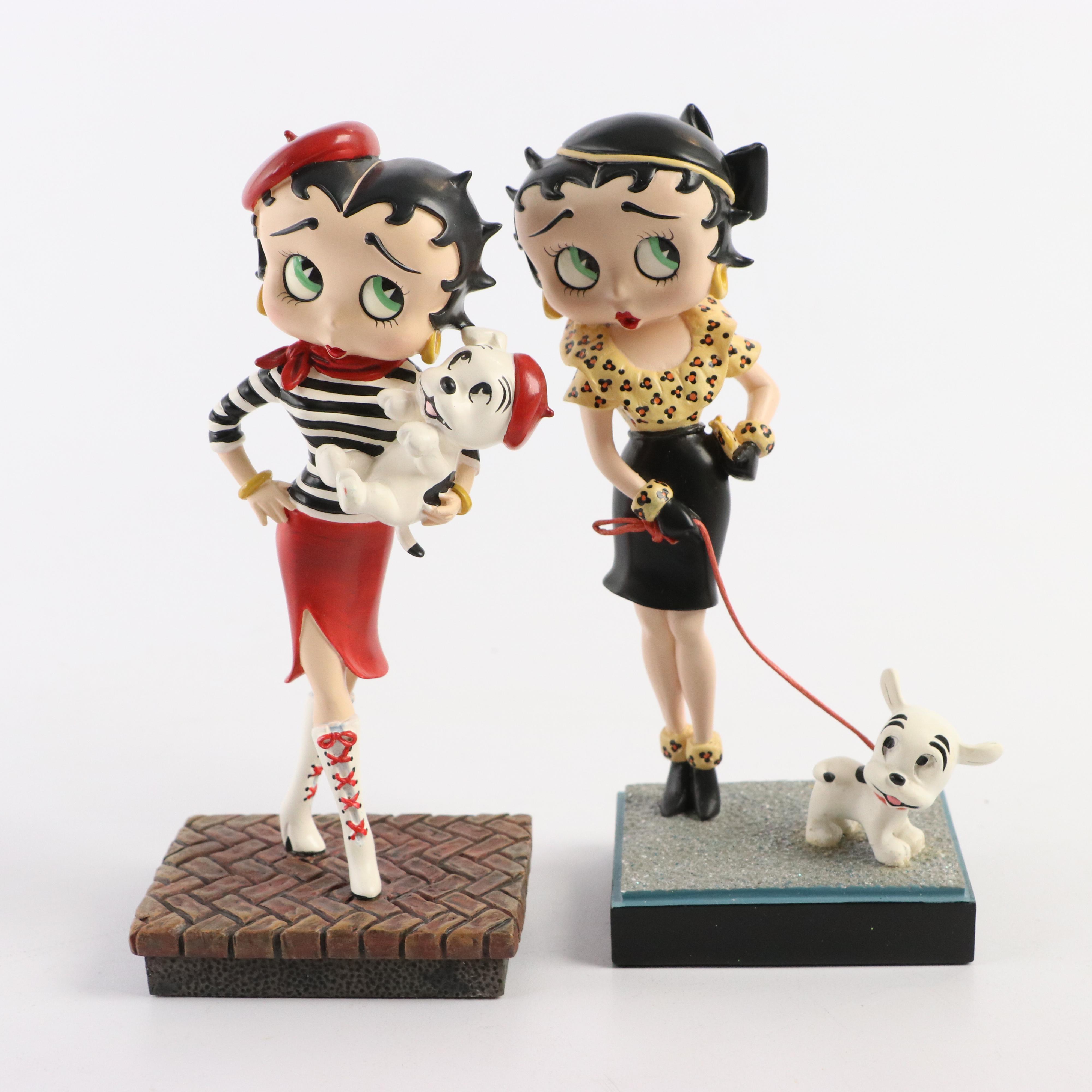Betty Boop Danbury Mint Collector Figurines and Bobblehead