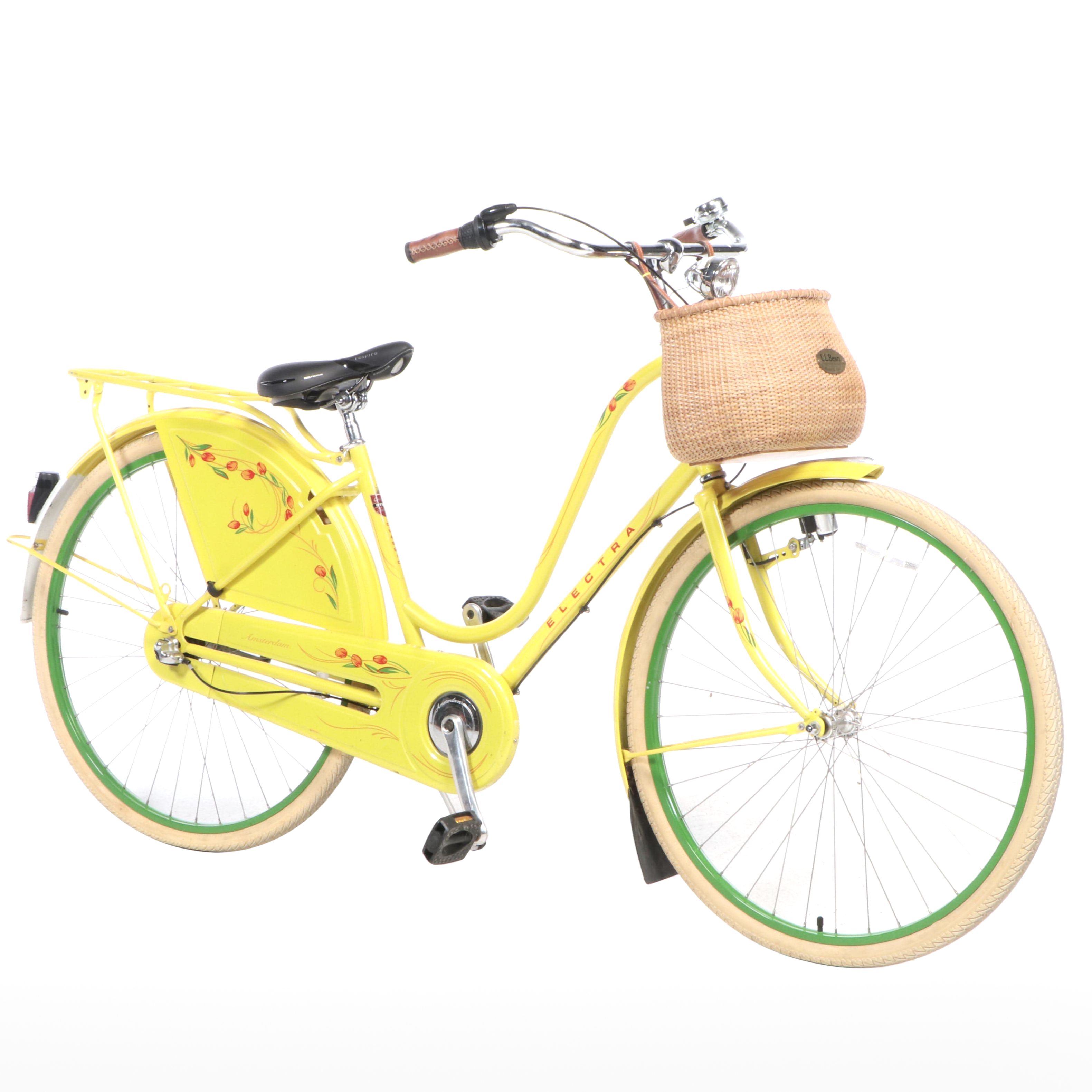Electra "Amsterdam Classic 3" Women's Cruiser Bike with L.L. Bean Basket