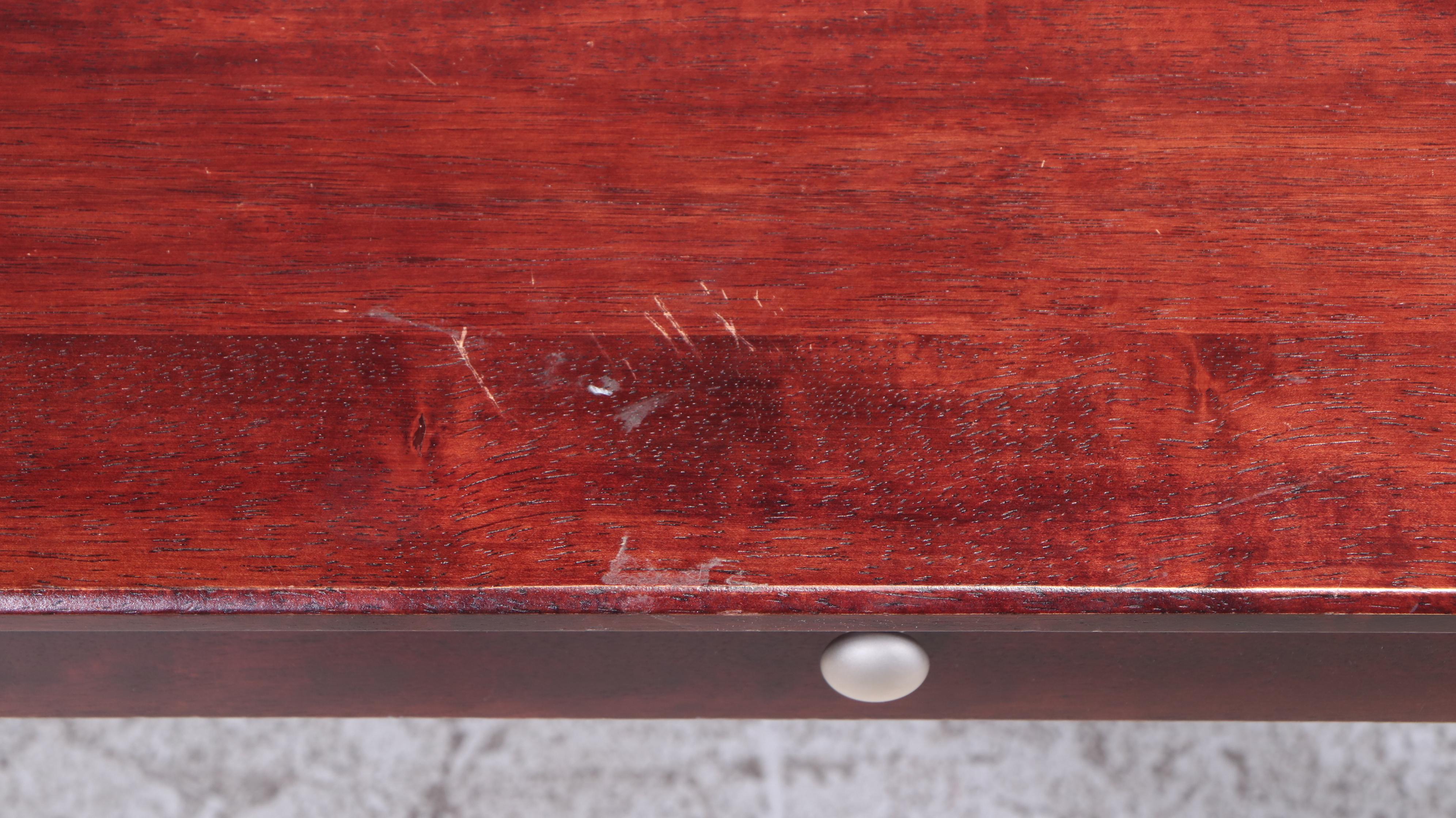 Shaker Style Mahogany Finish Computer Desk