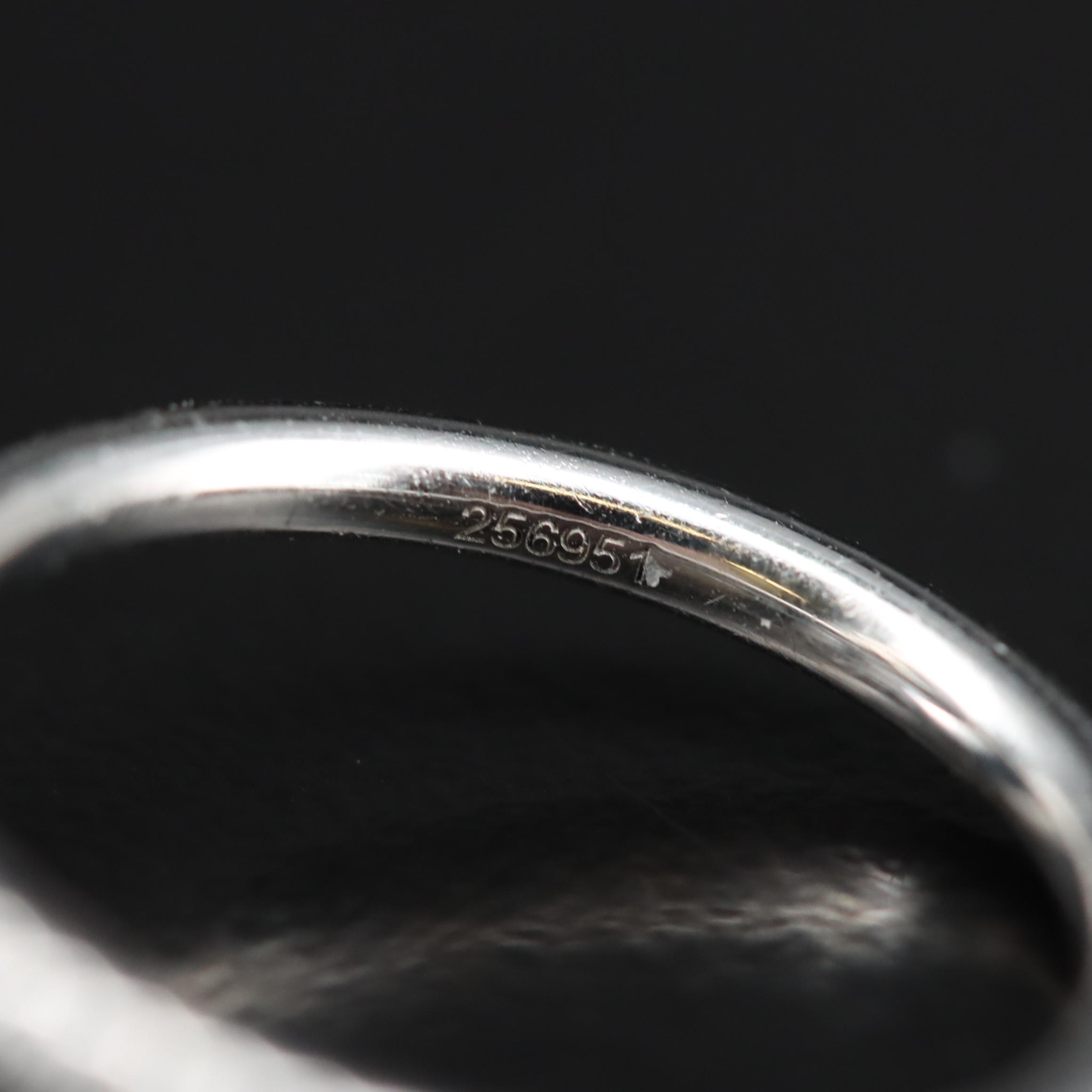 Harry Winston Platinum 1.71 CTW Diamond Ring with GIA Report