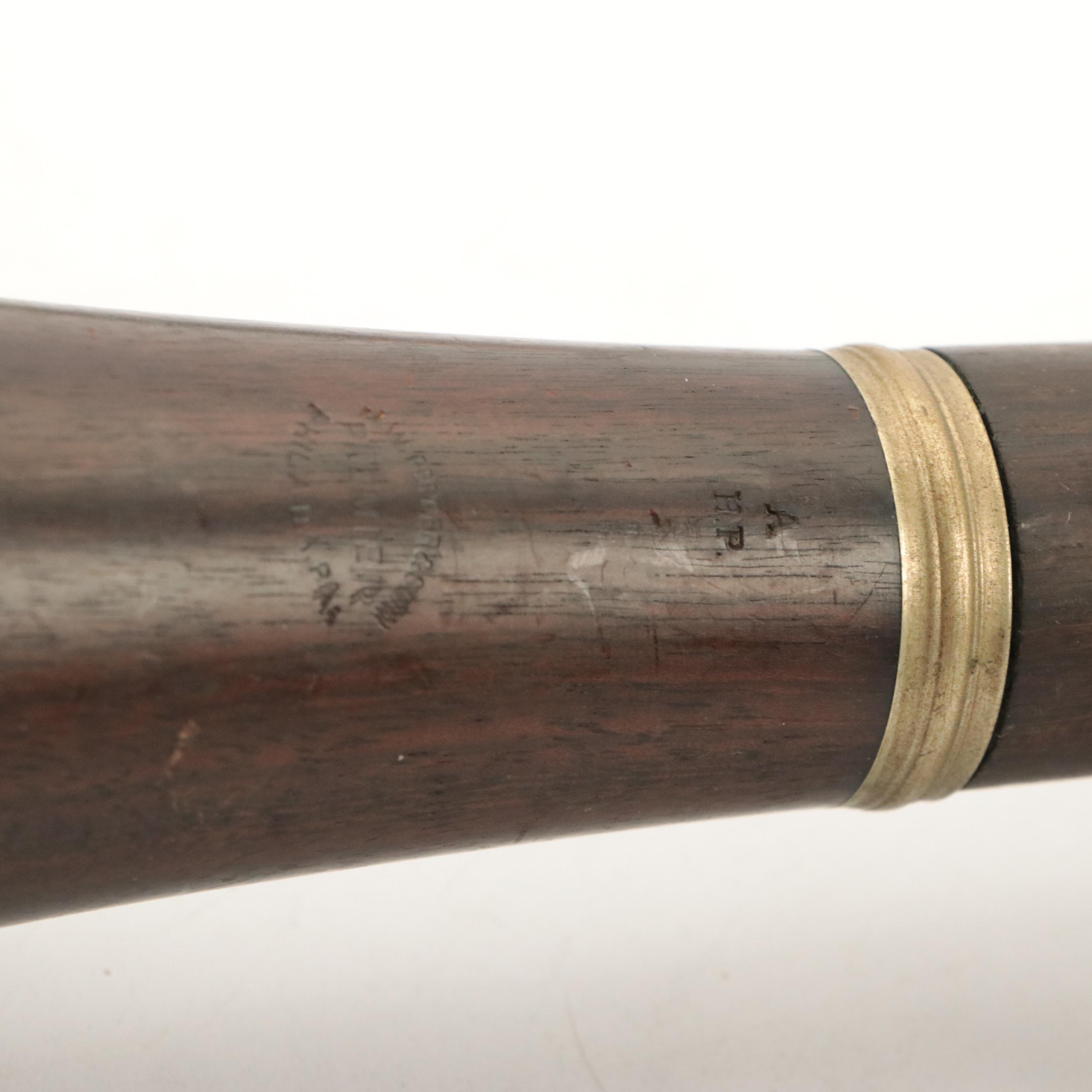 Conn Rosewood Clarinet with Selmer Metal Flute