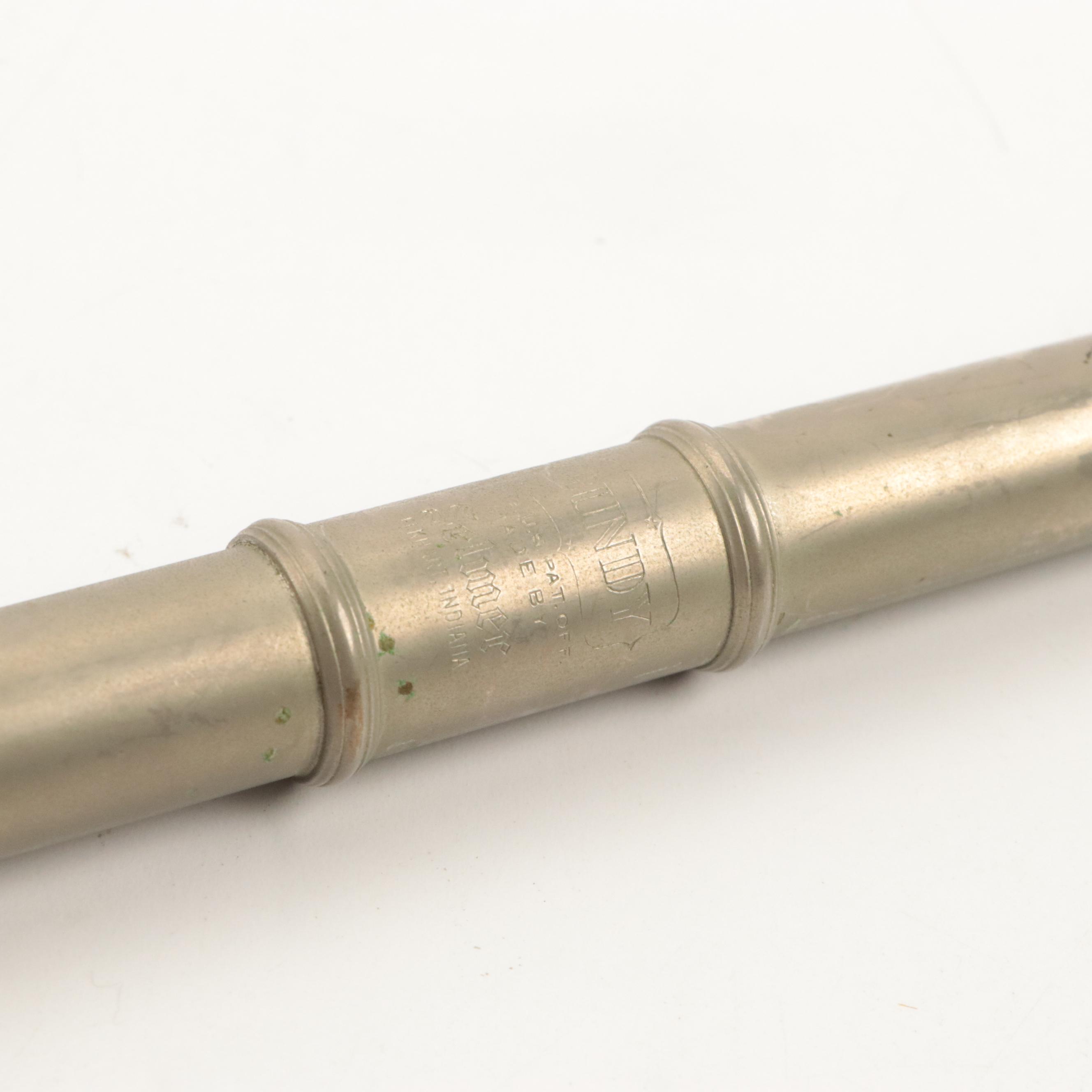 Conn Rosewood Clarinet with Selmer Metal Flute