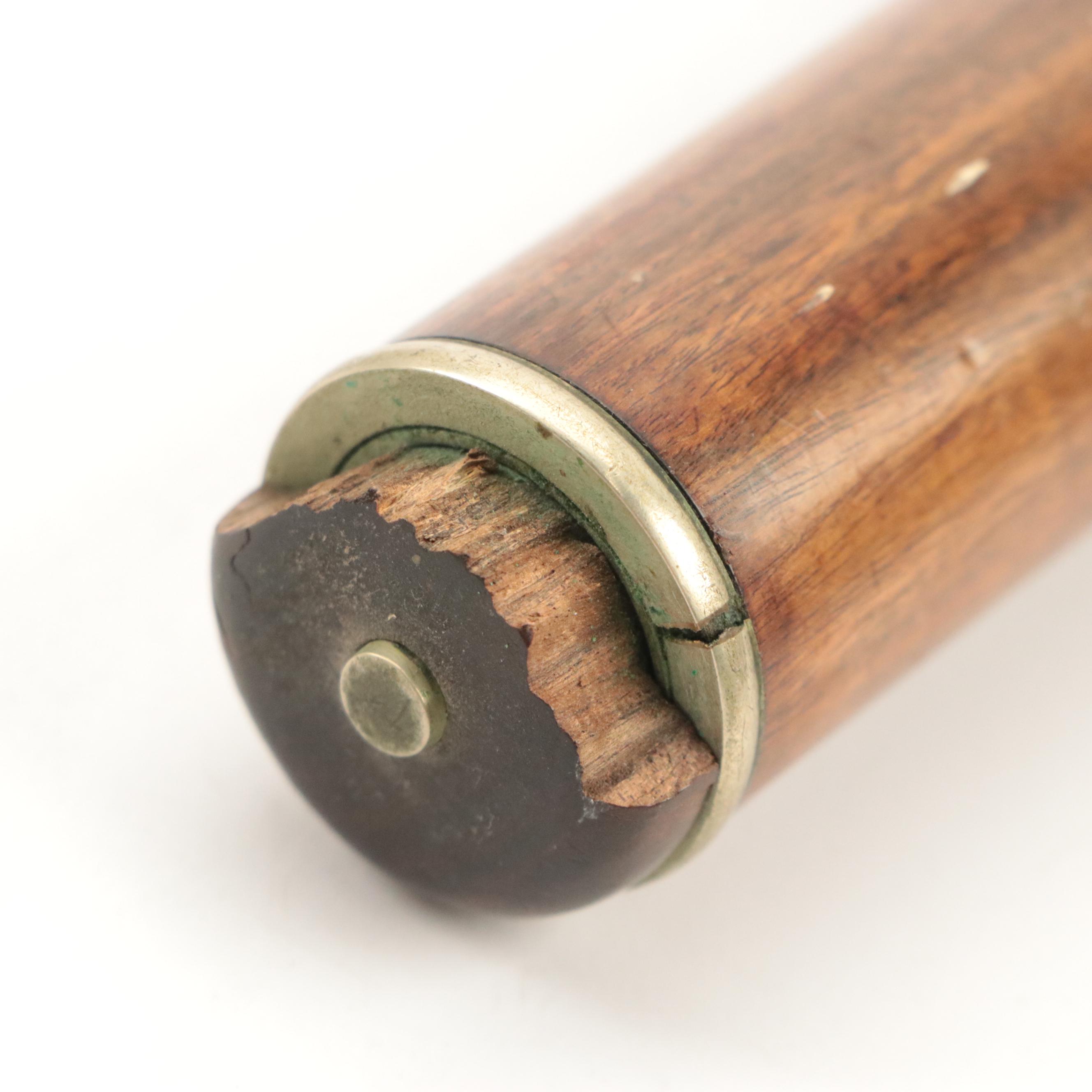 Conn Rosewood Clarinet With Fratelli e Cugino Rampone Italian Mixed Woods Flute