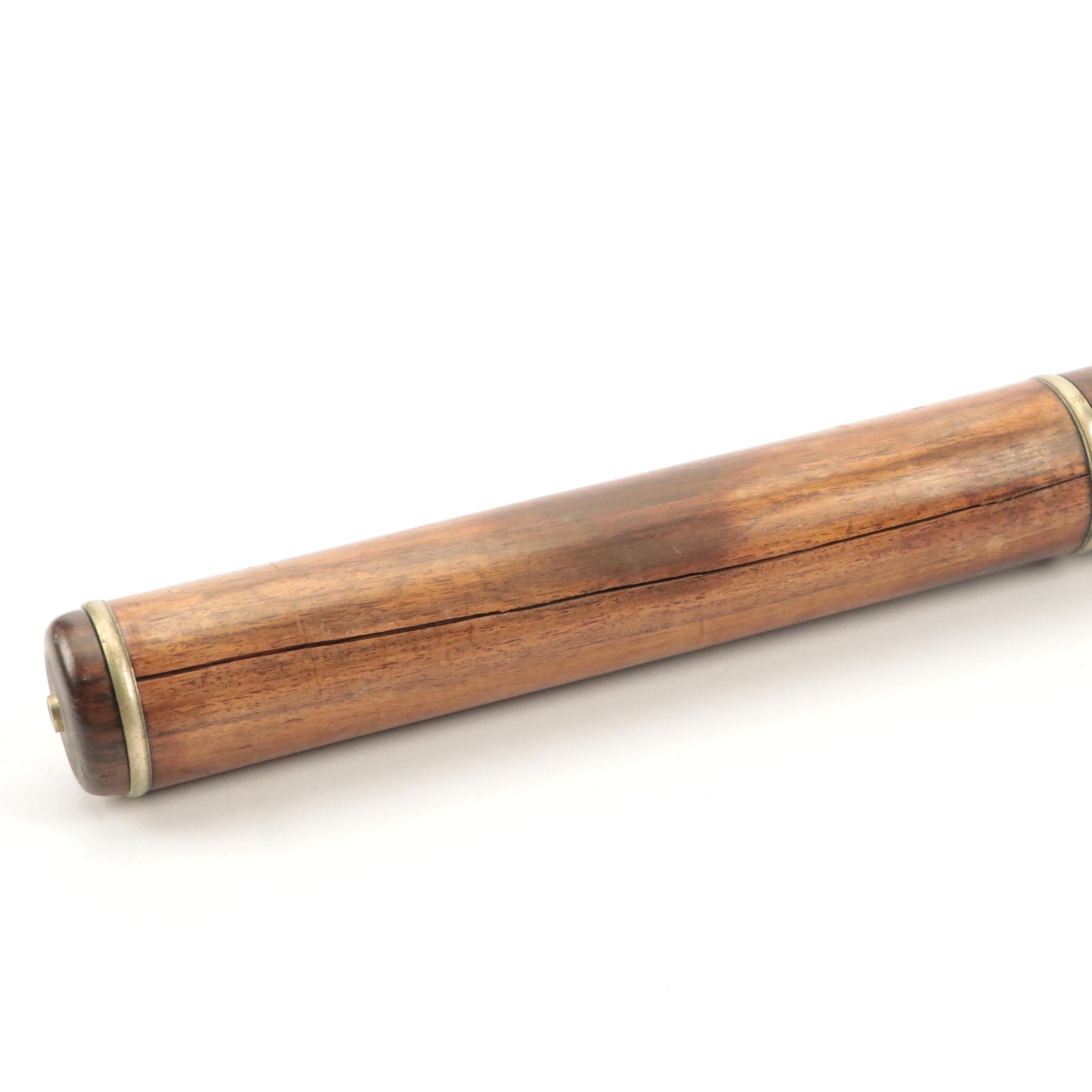 Conn Rosewood Clarinet With Fratelli e Cugino Rampone Italian Mixed Woods Flute