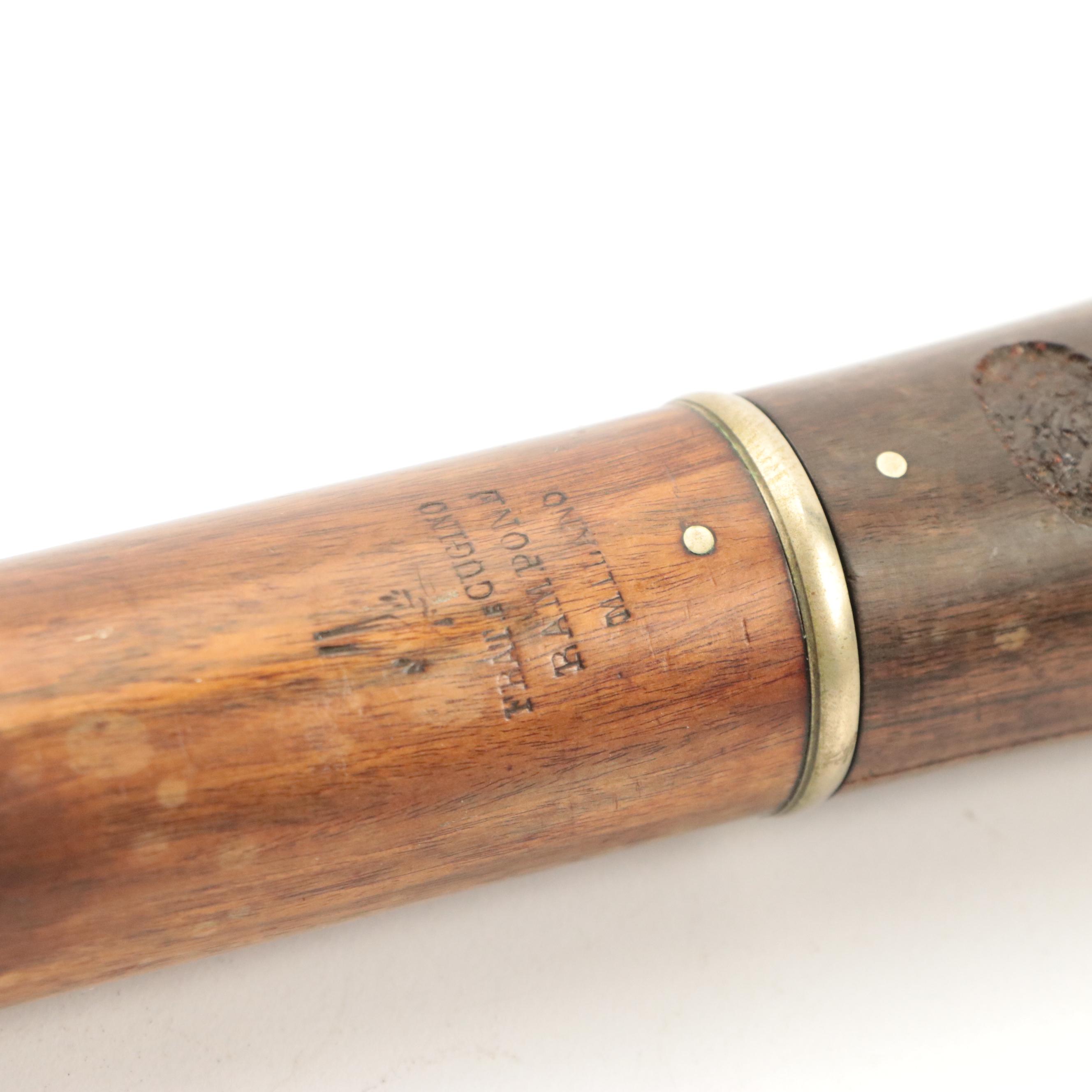 Conn Rosewood Clarinet With Fratelli e Cugino Rampone Italian Mixed Woods Flute