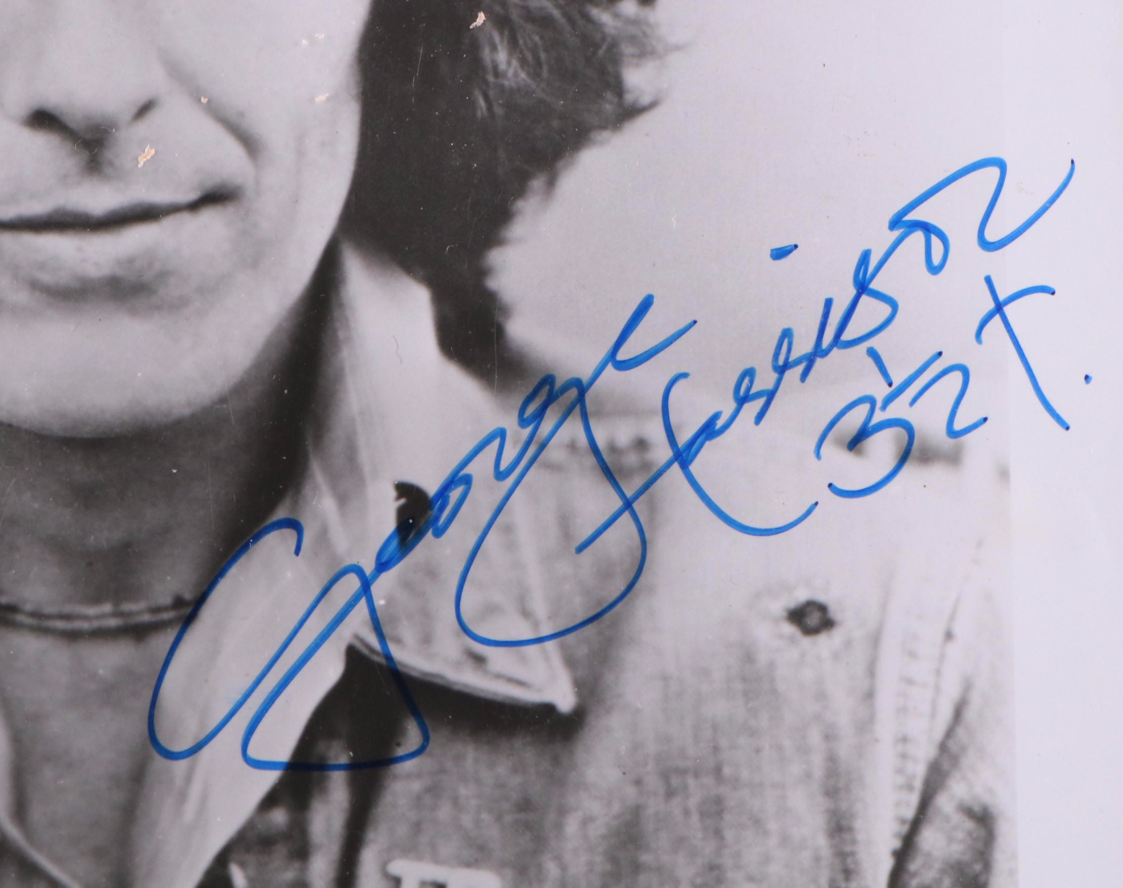 George Harrison Signed Print