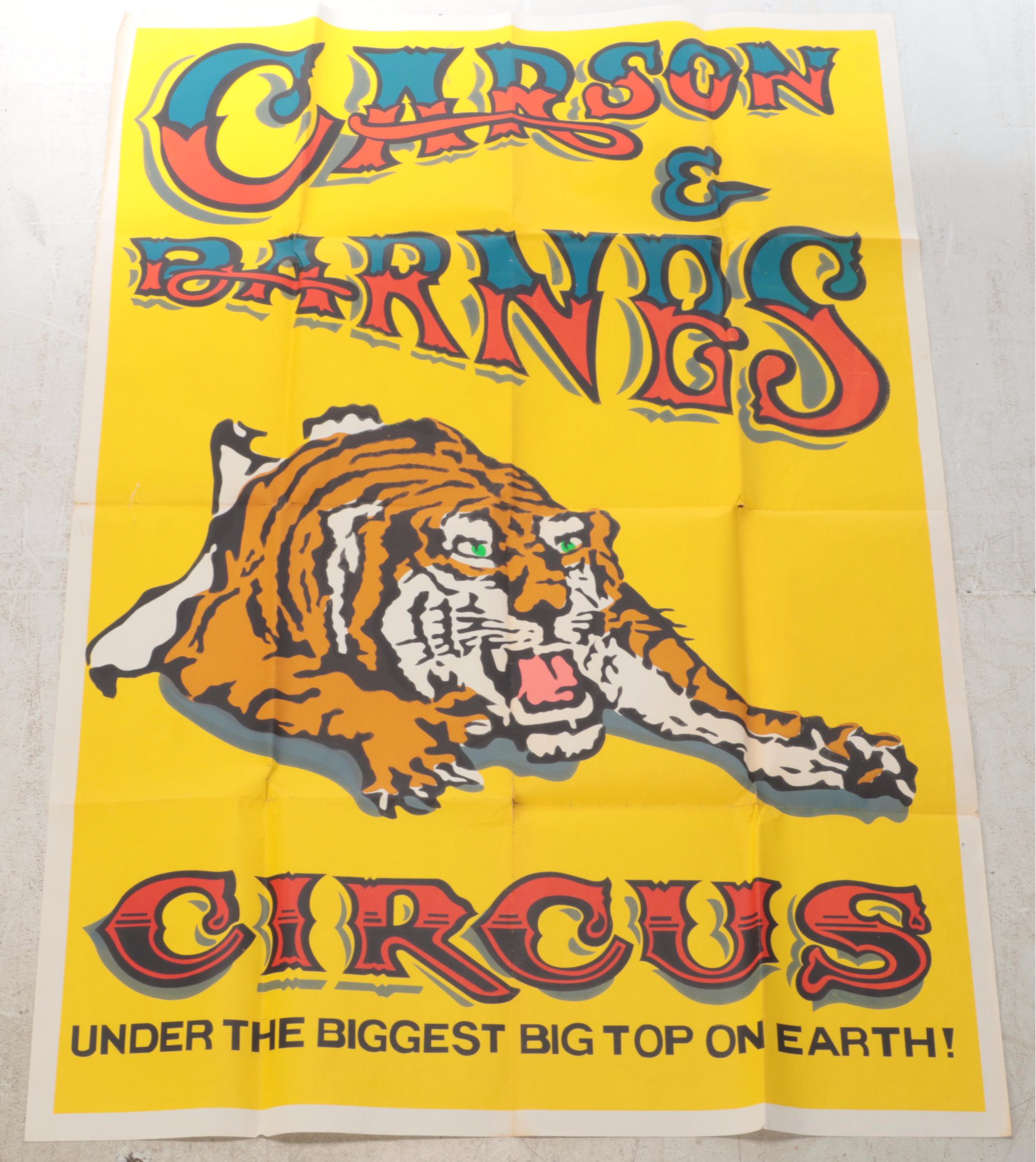 Vintage Circus Advertisements and Posters Featuring Barnum & Bailey and More