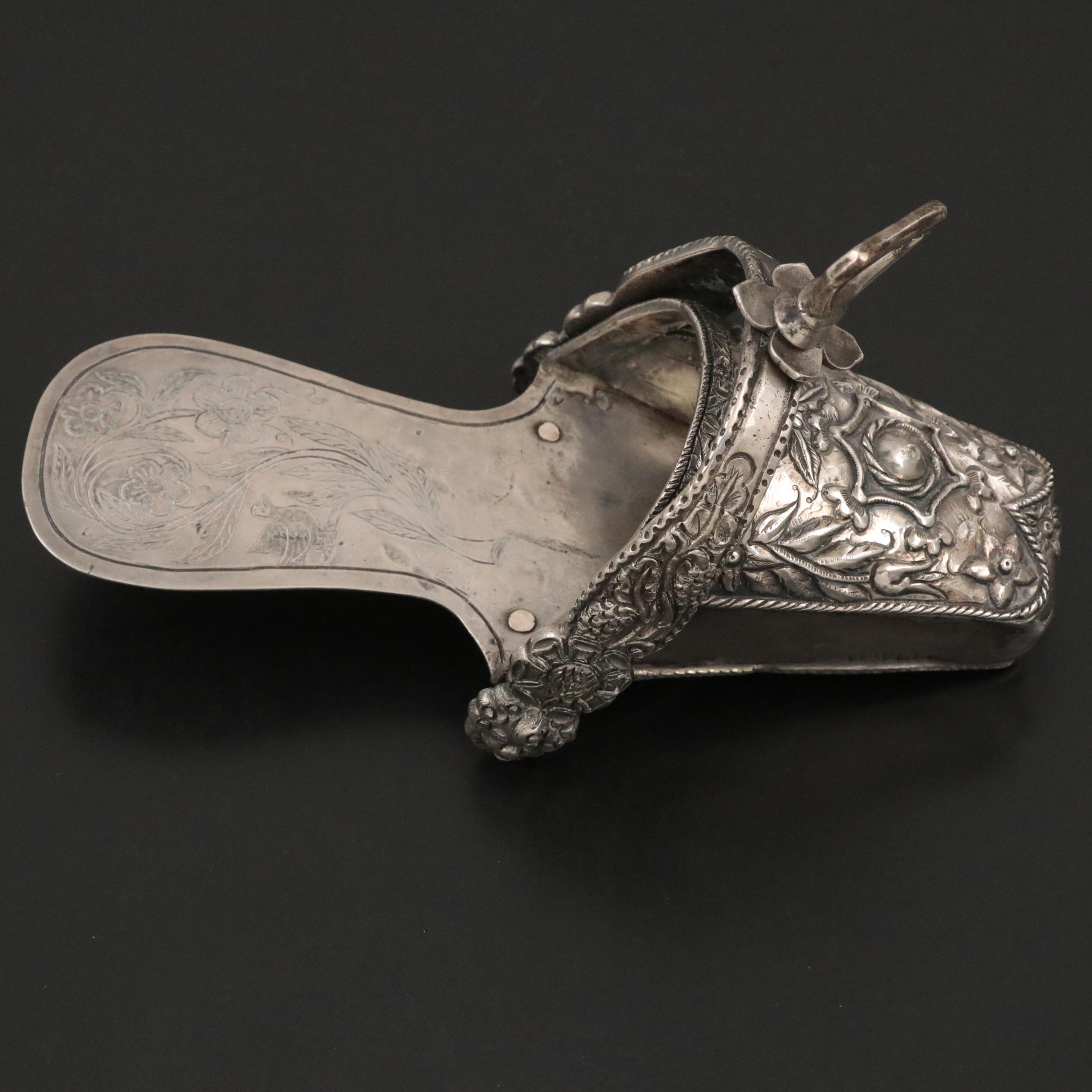 Spanish Colonial Side Saddle Stirrup, 19th Century