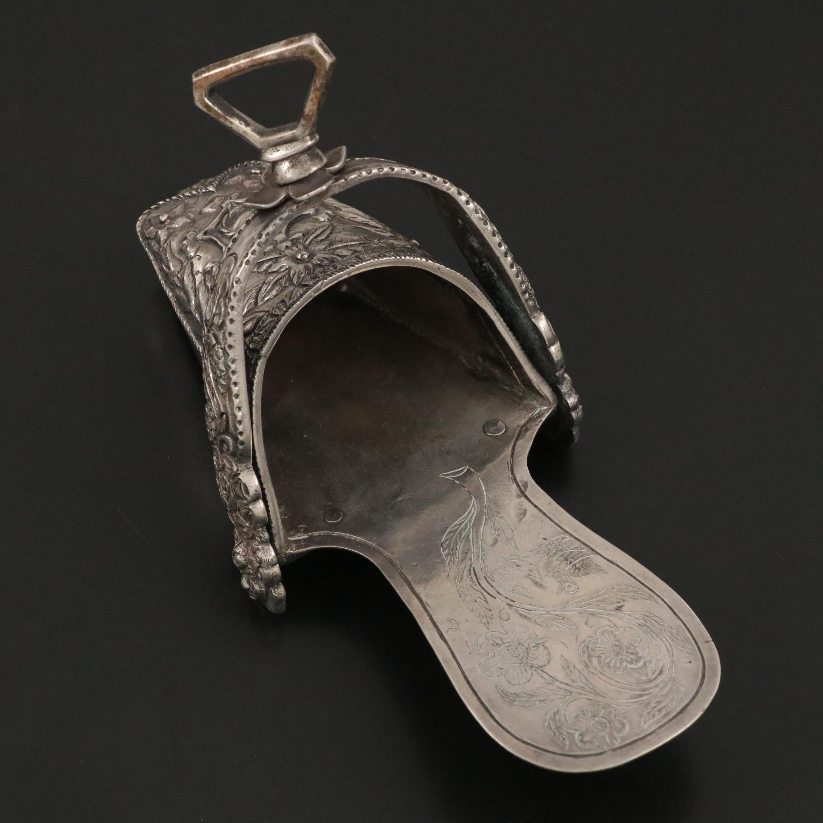 Spanish Colonial Side Saddle Stirrup, 19th Century