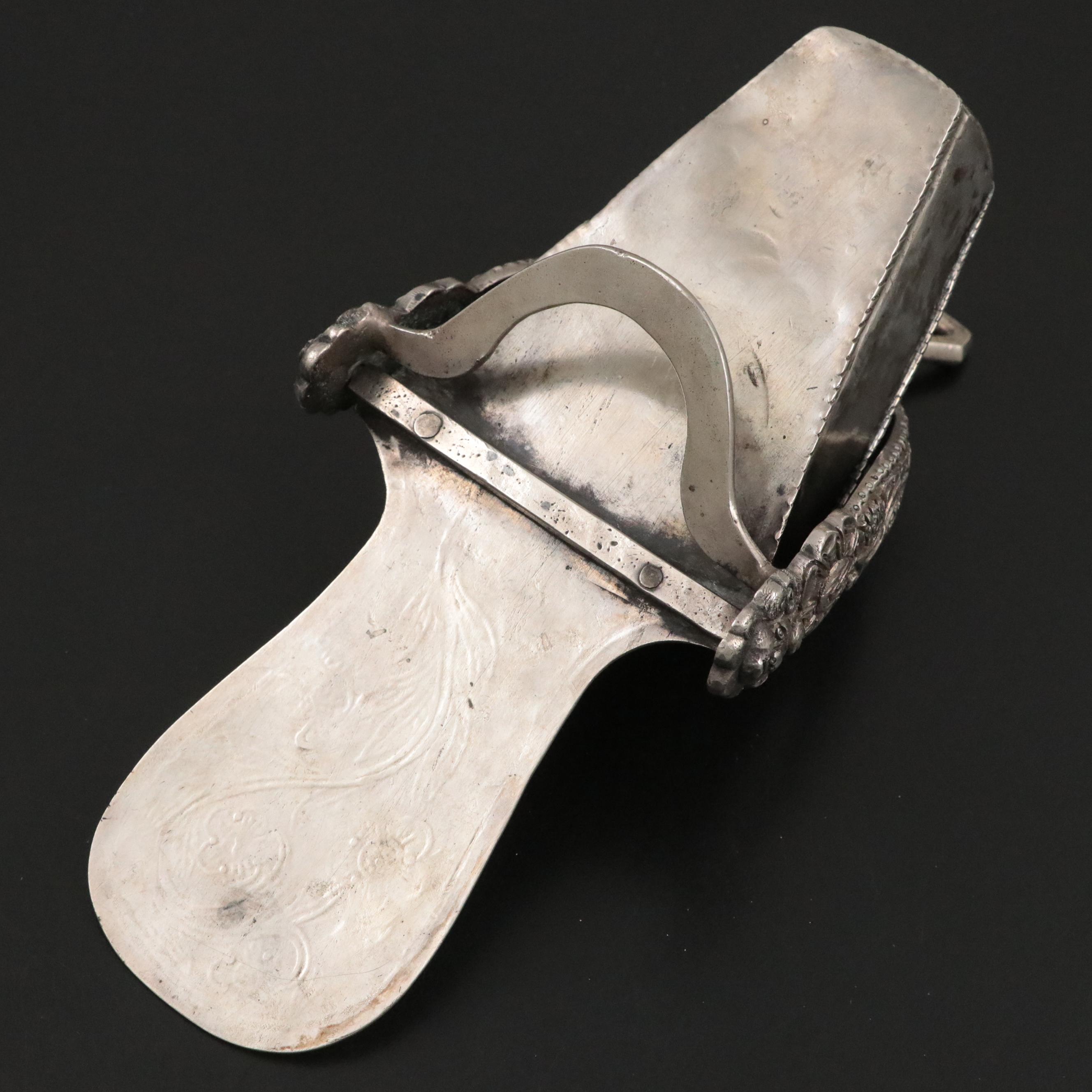Spanish Colonial Side Saddle Stirrup, 19th Century