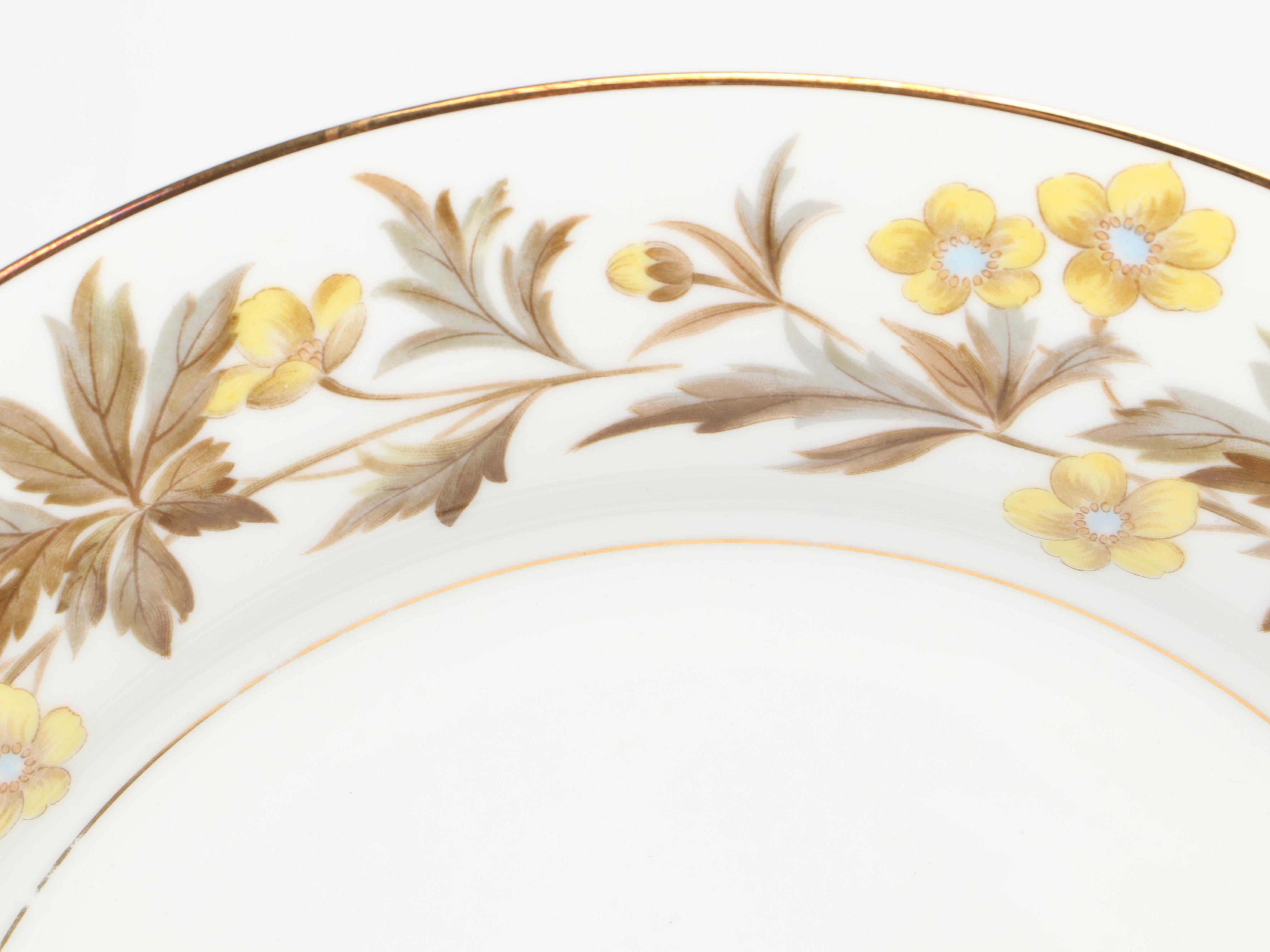 Noritake China "Lorraine" Dinnerware and Serving Pieces, 1953-1955