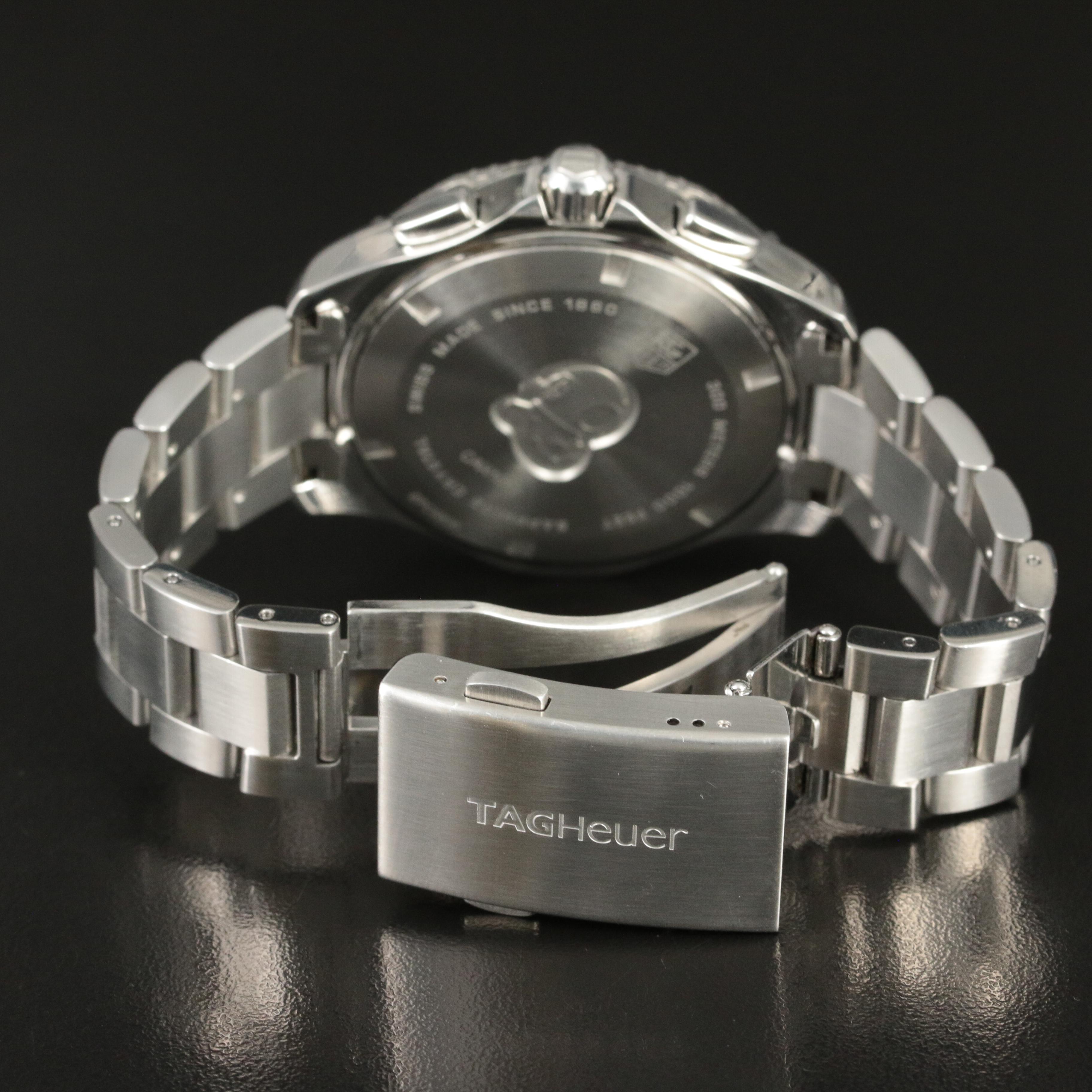 TAG Heuer Aquaracer Grande Date Blue 43mm Quartz Watch