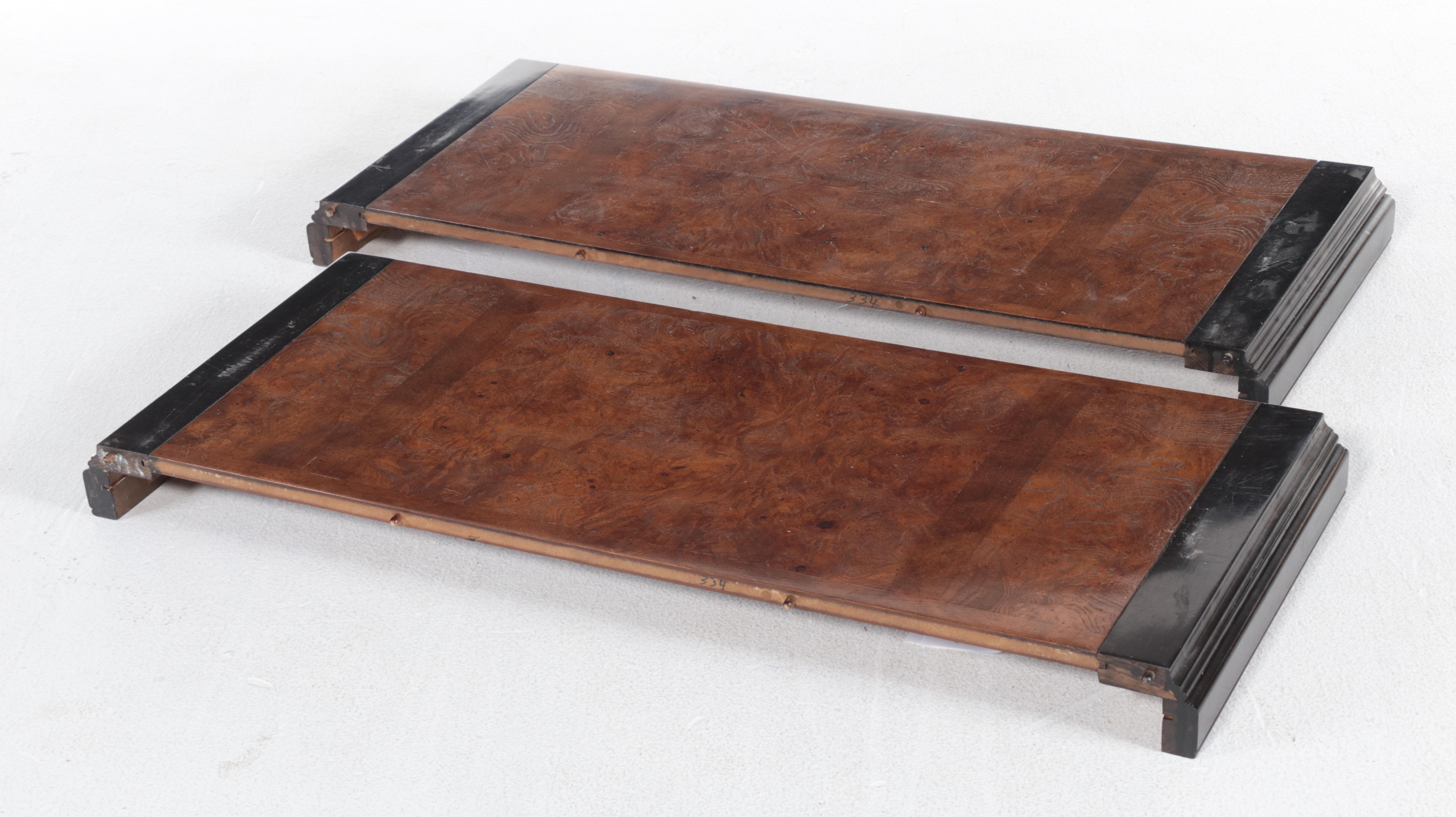 Century Furniture Chinese Style Dining Table and Eight Chairs, Late 20th C.