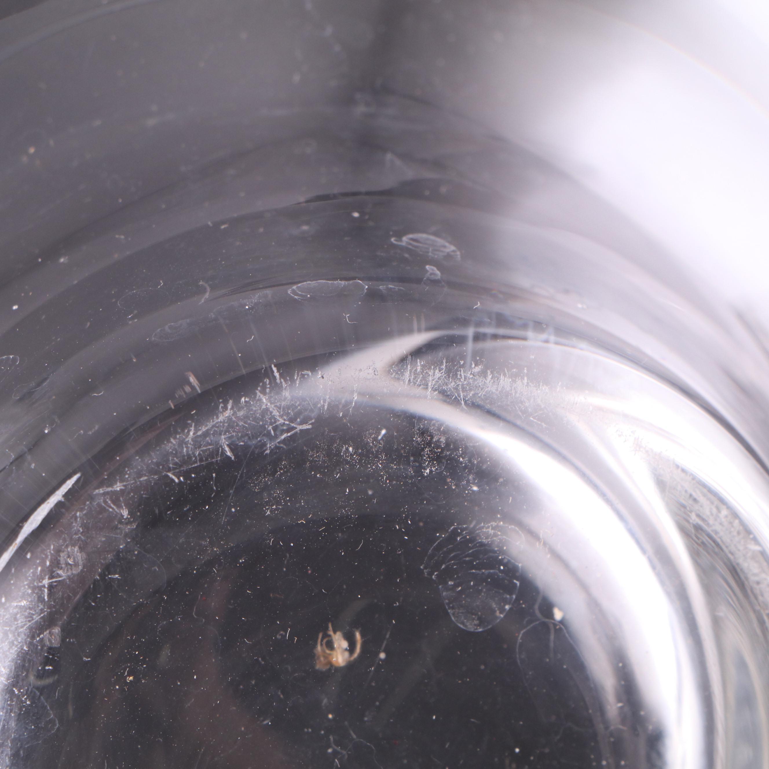 Footed Low Bowl with Other Glass Vases