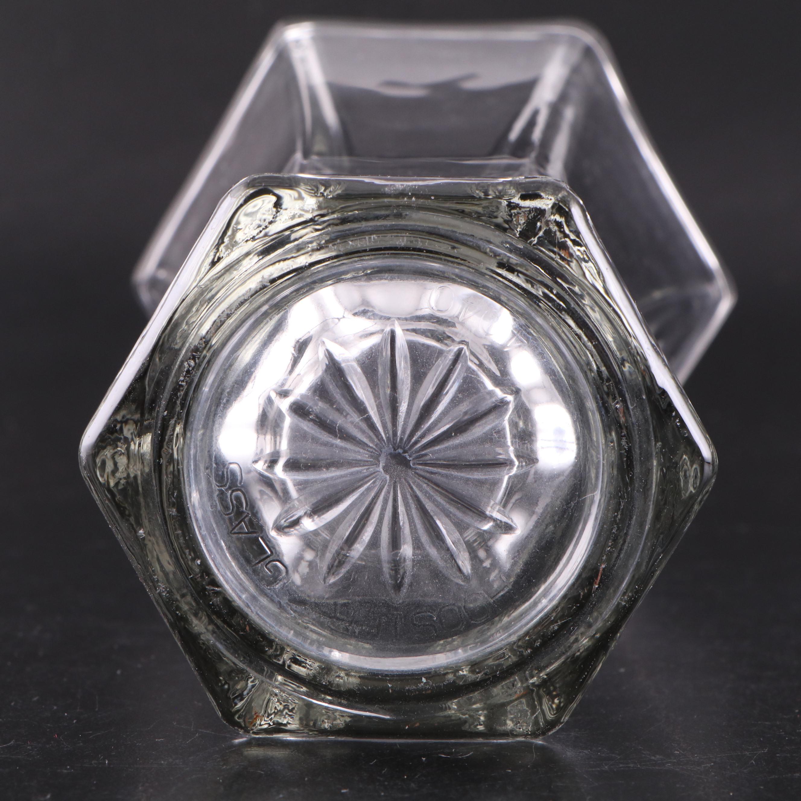 Footed Low Bowl with Other Glass Vases