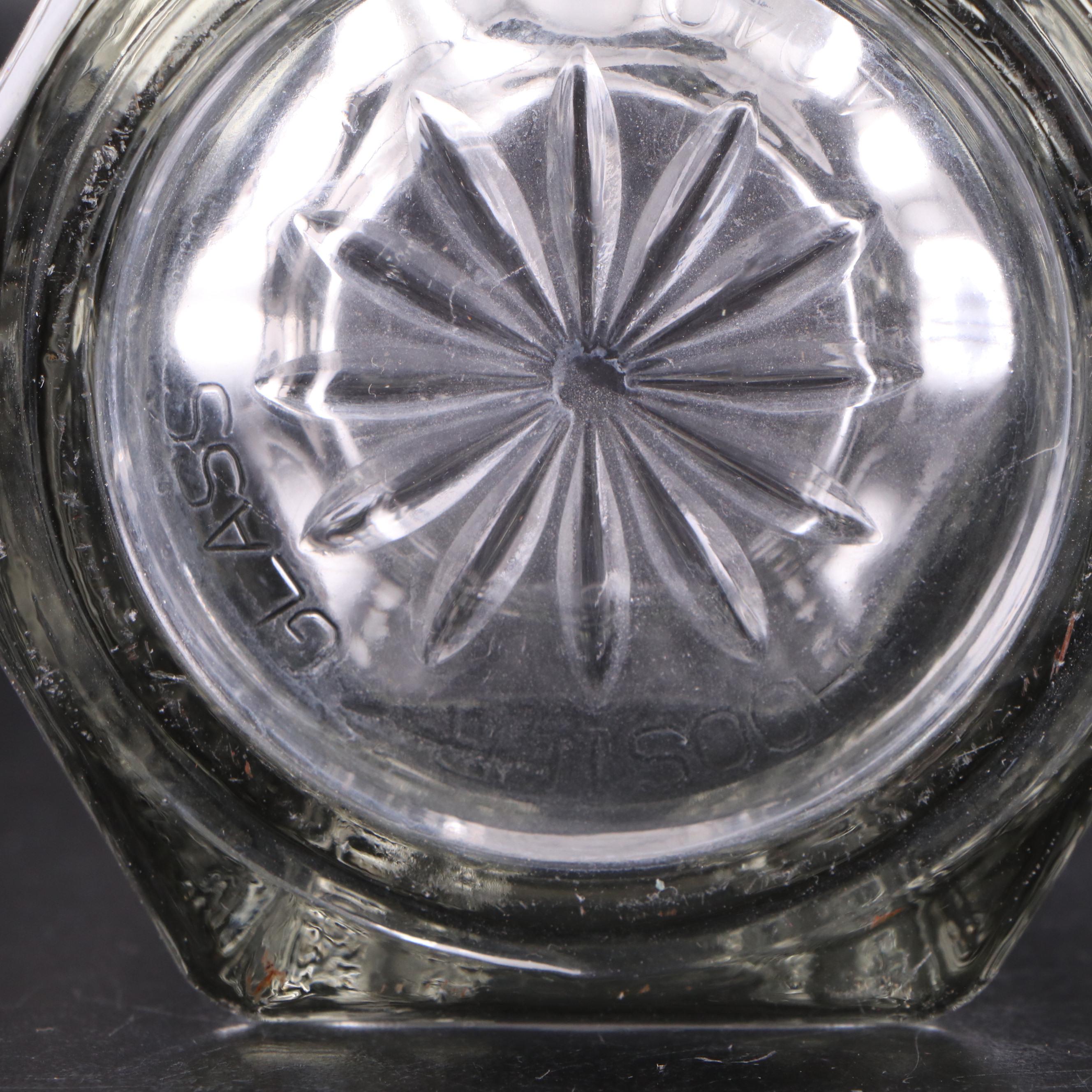 Footed Low Bowl with Other Glass Vases