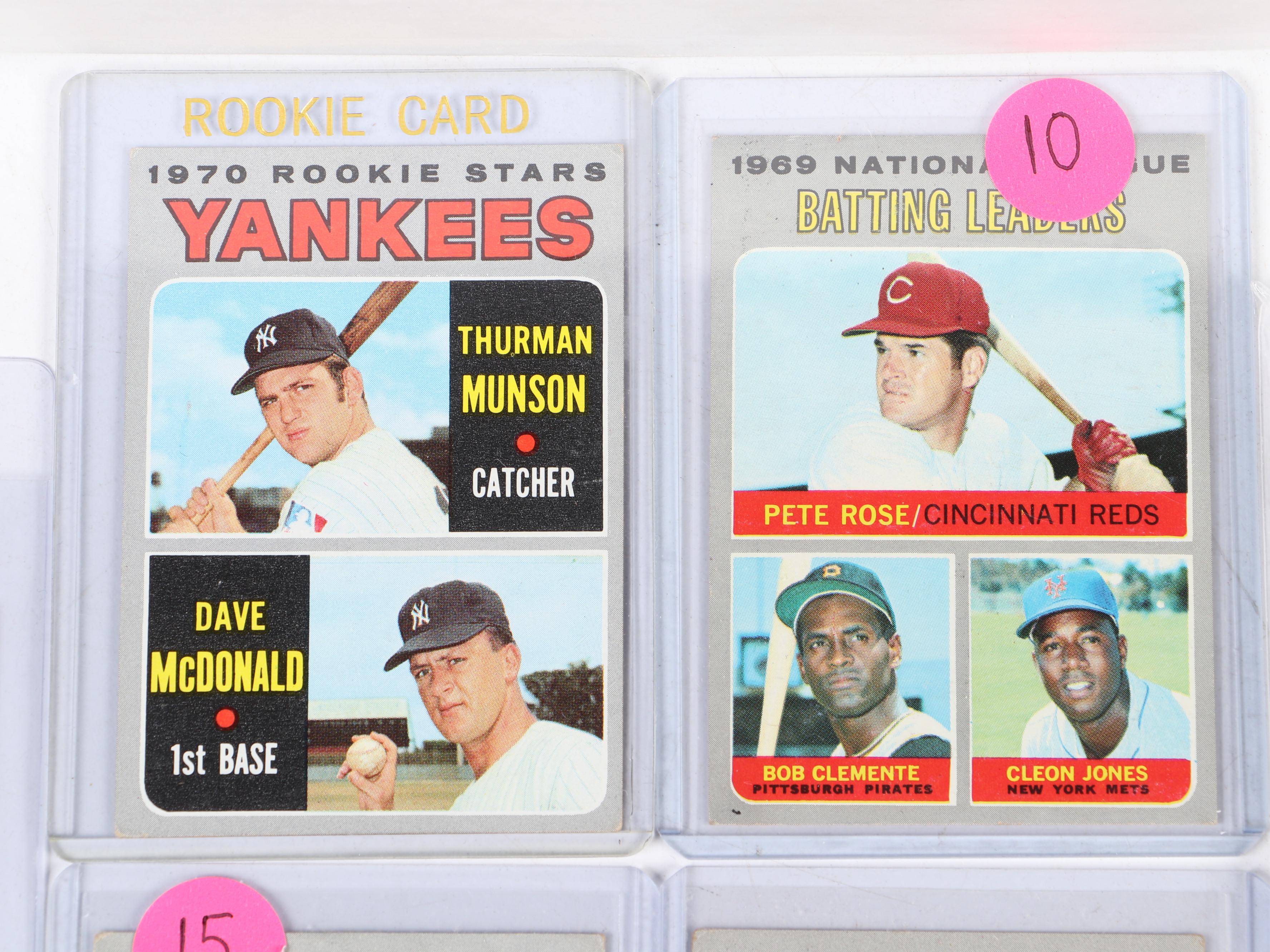 1970 Topps Baseball Cards Featuring Tom Seaver #300 Graded PSA 7 Near Mint