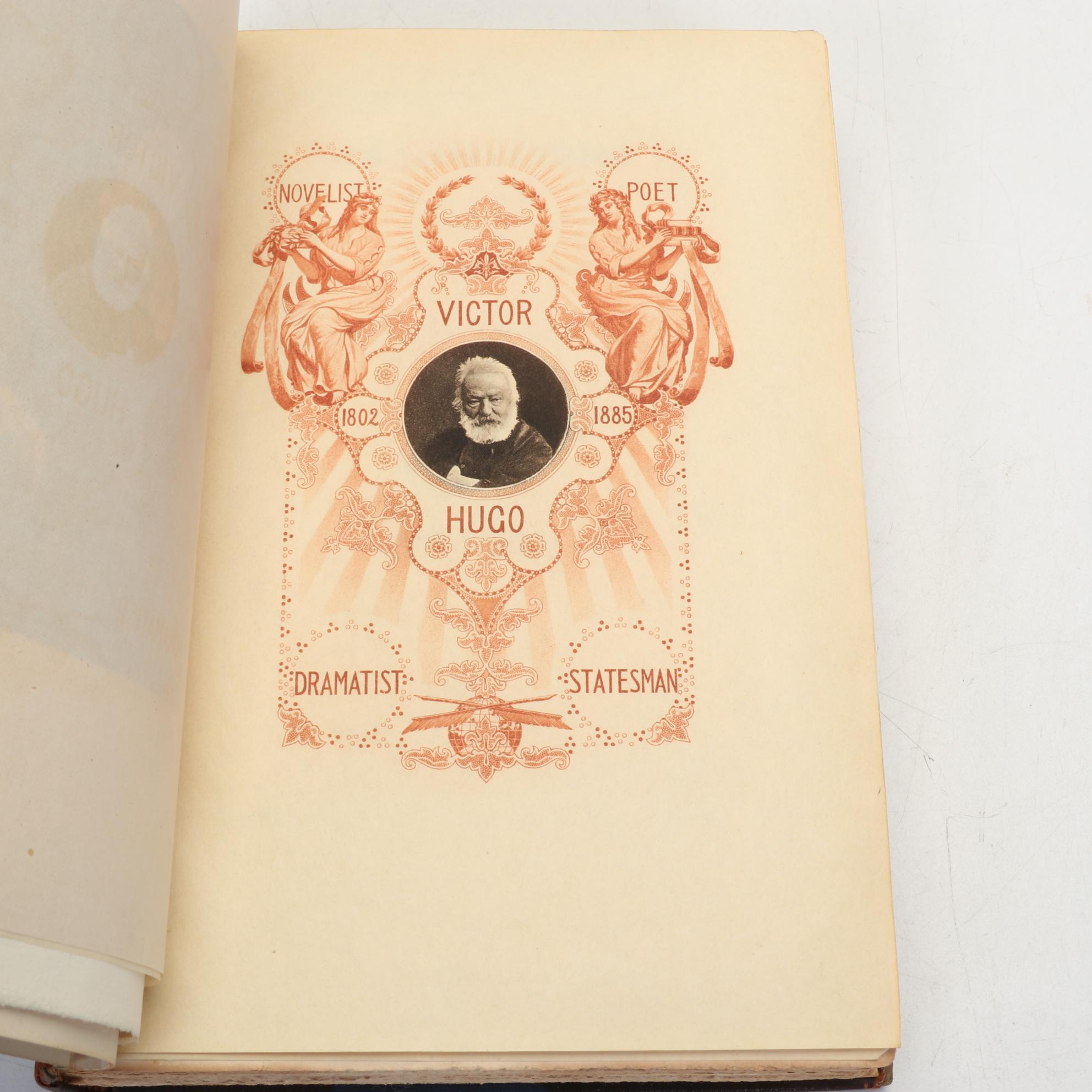Centenary Edition "The Works of Victor Hugo" Complete Thirty-Volume Set, 1902