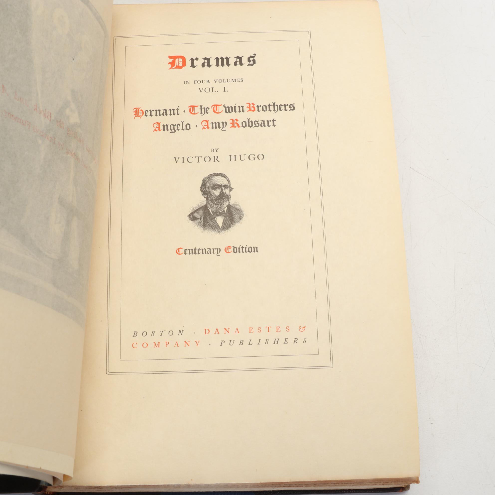 Centenary Edition "The Works of Victor Hugo" Complete Thirty-Volume Set, 1902