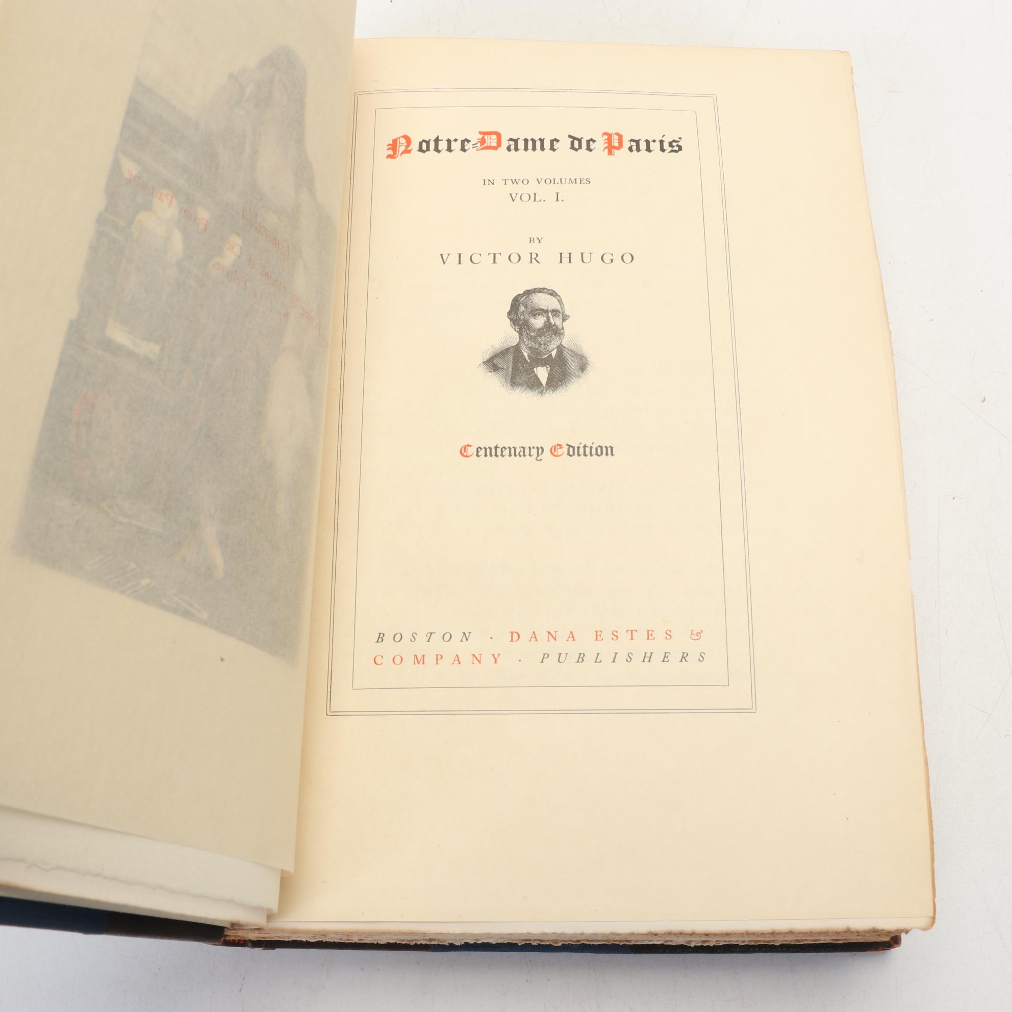 Centenary Edition "The Works of Victor Hugo" Complete Thirty-Volume Set, 1902