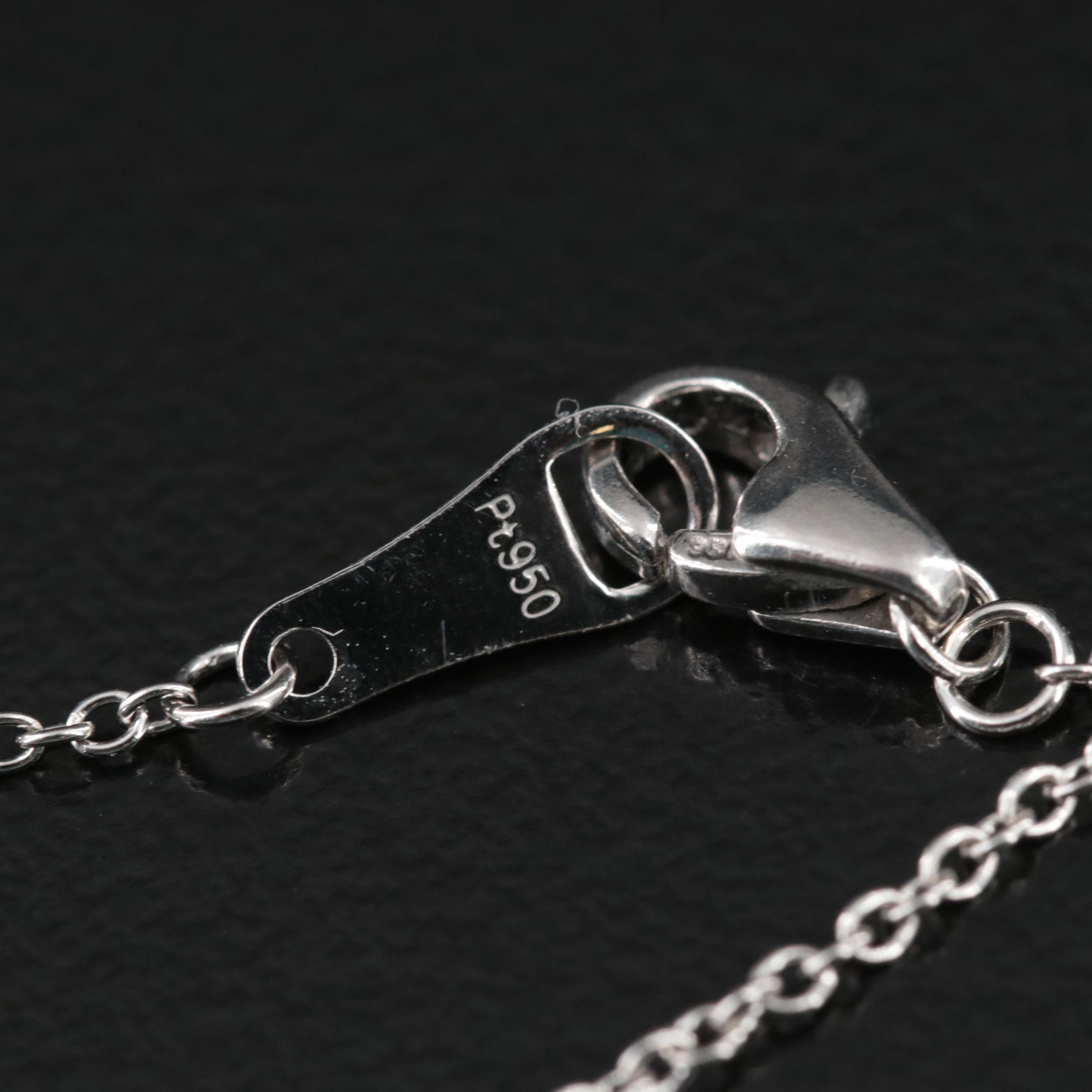 Platinum Cable Chain Necklace