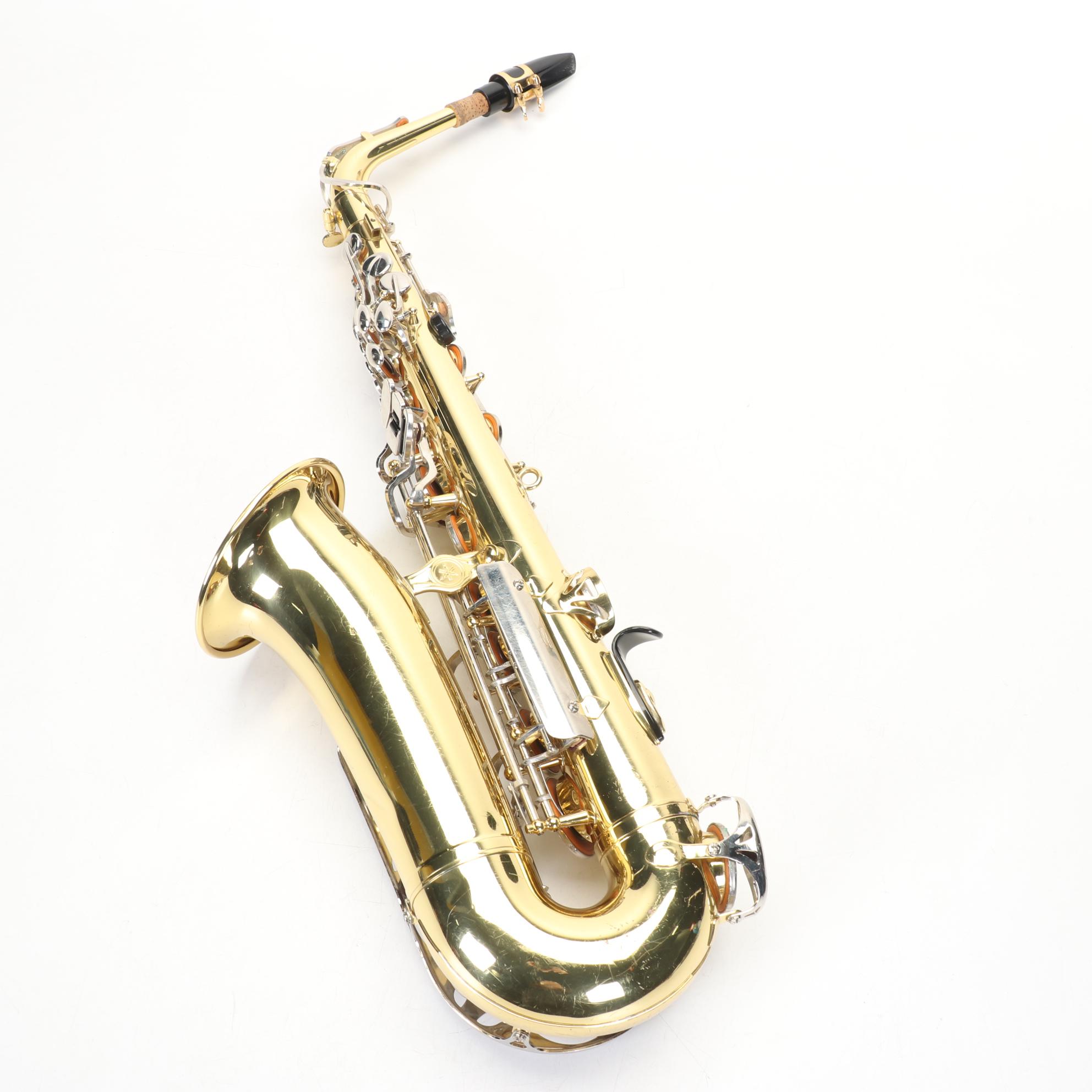 Yamaha Brass Standard Model YAS-23 Alto Saxophone with Case, 2000s