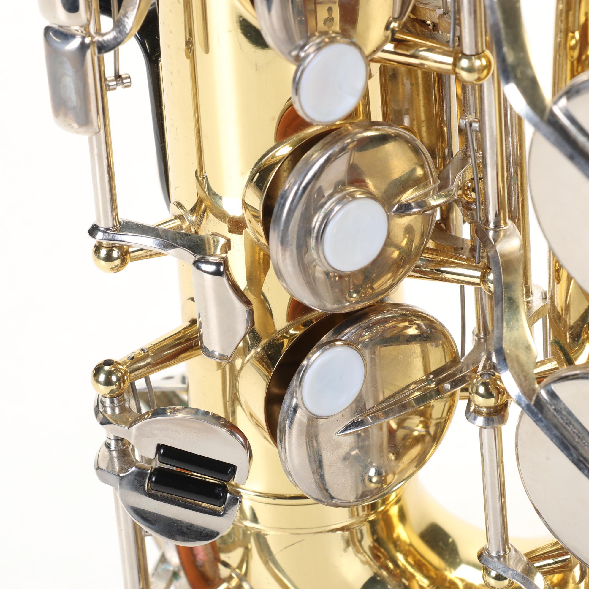 Yamaha Brass Standard Model YAS-23 Alto Saxophone with Case, 2000s