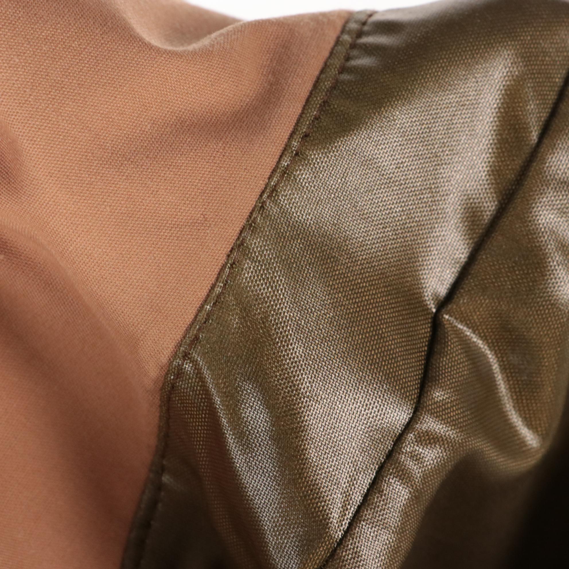 Men's USMC All-Weather Trench Coat and Windbreaker Reversible Rain Jacket