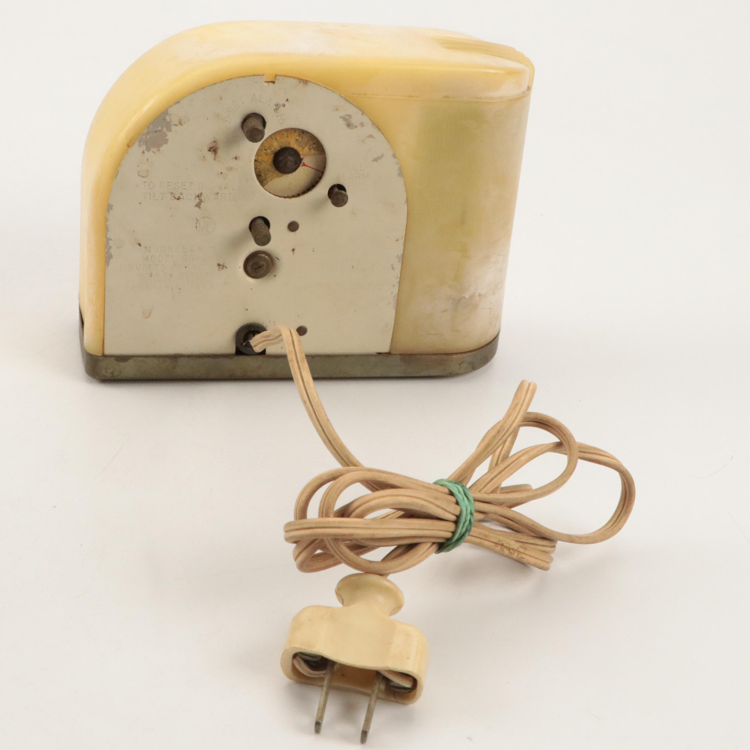 Westclox "Moonbeam" Electric Clocks with Imperial Plastic Hair Pins and More