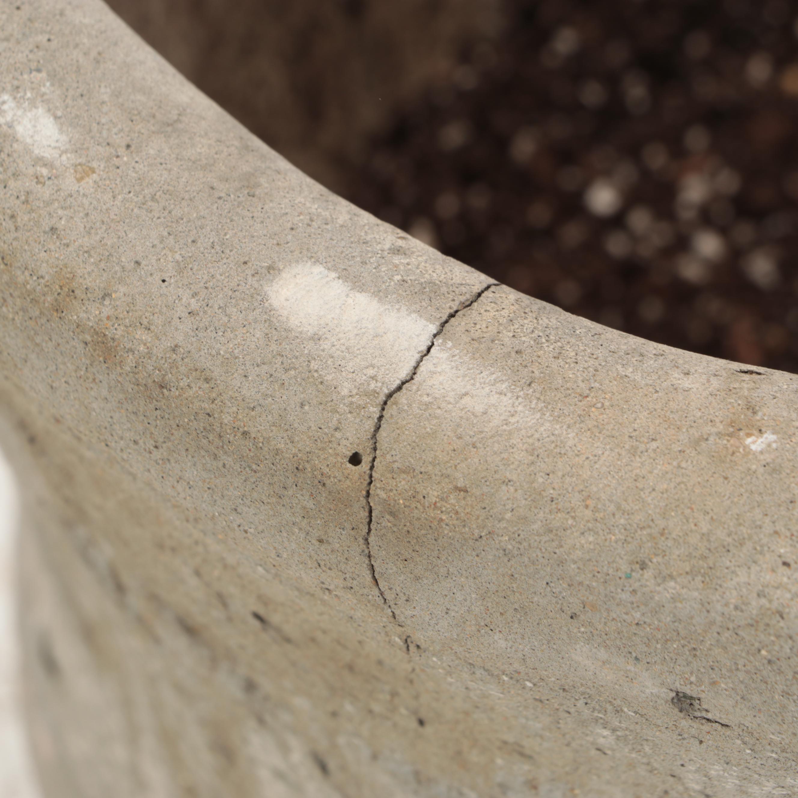 Cast Concrete Outdoor Planters