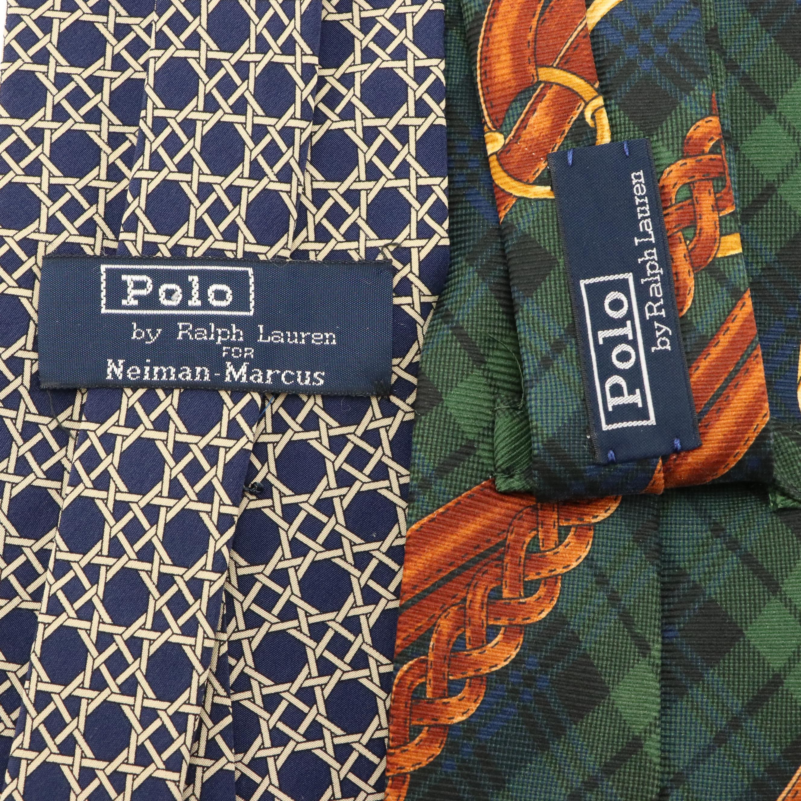 Men's Ralph Lauren Printed Silk Neckties