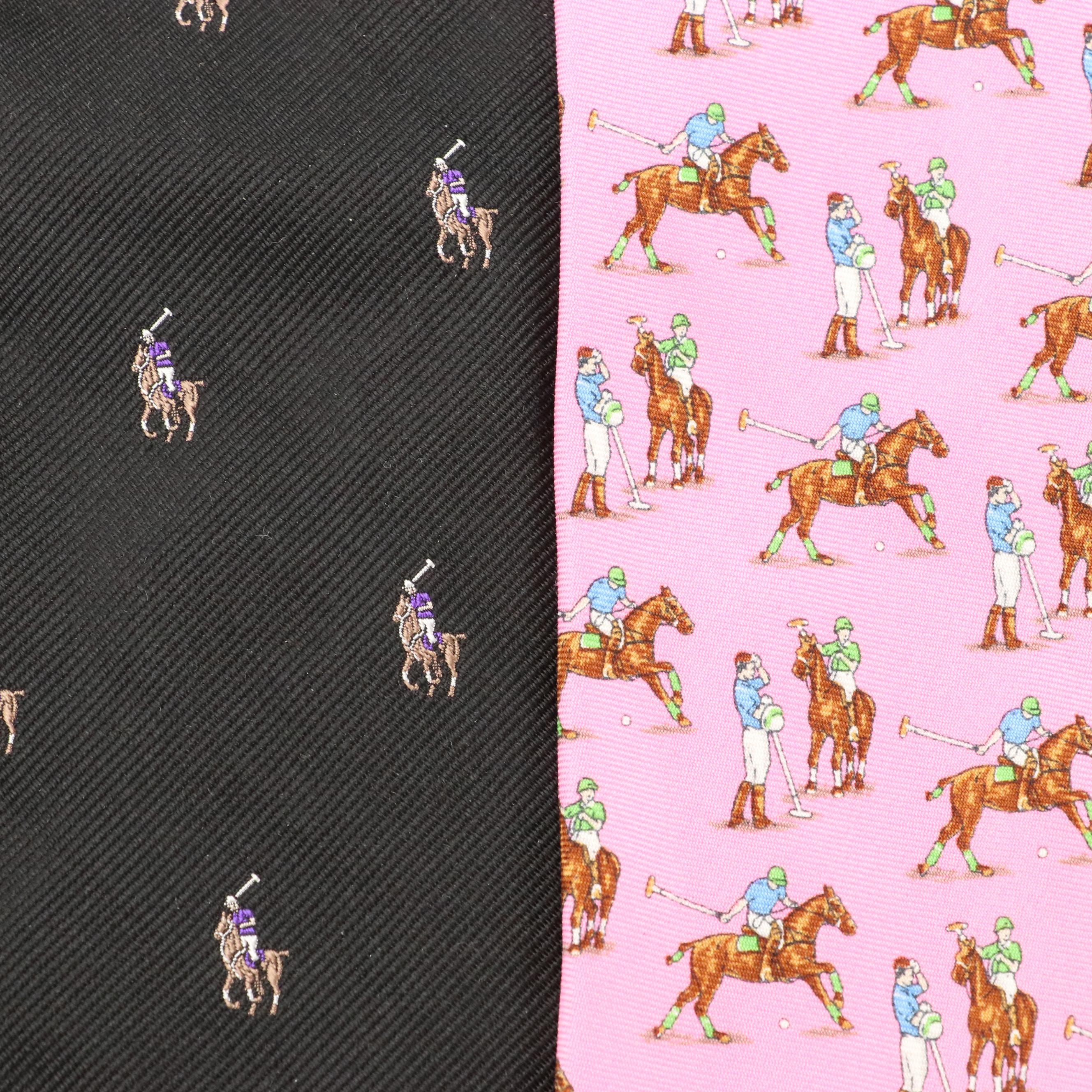 Men's Ralph Lauren Printed Silk Neckties