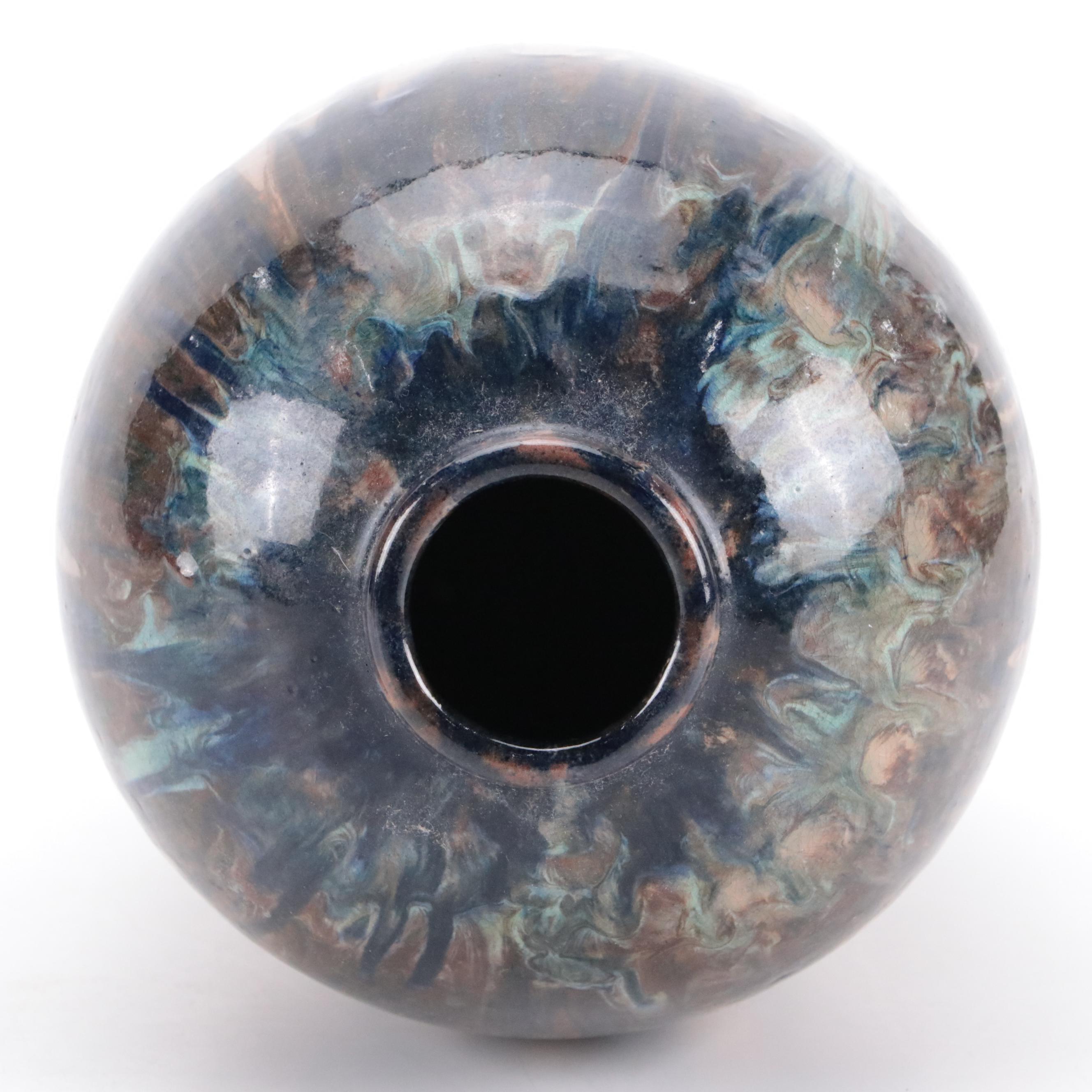 Drip Glazed and Other Art Pottery Vases