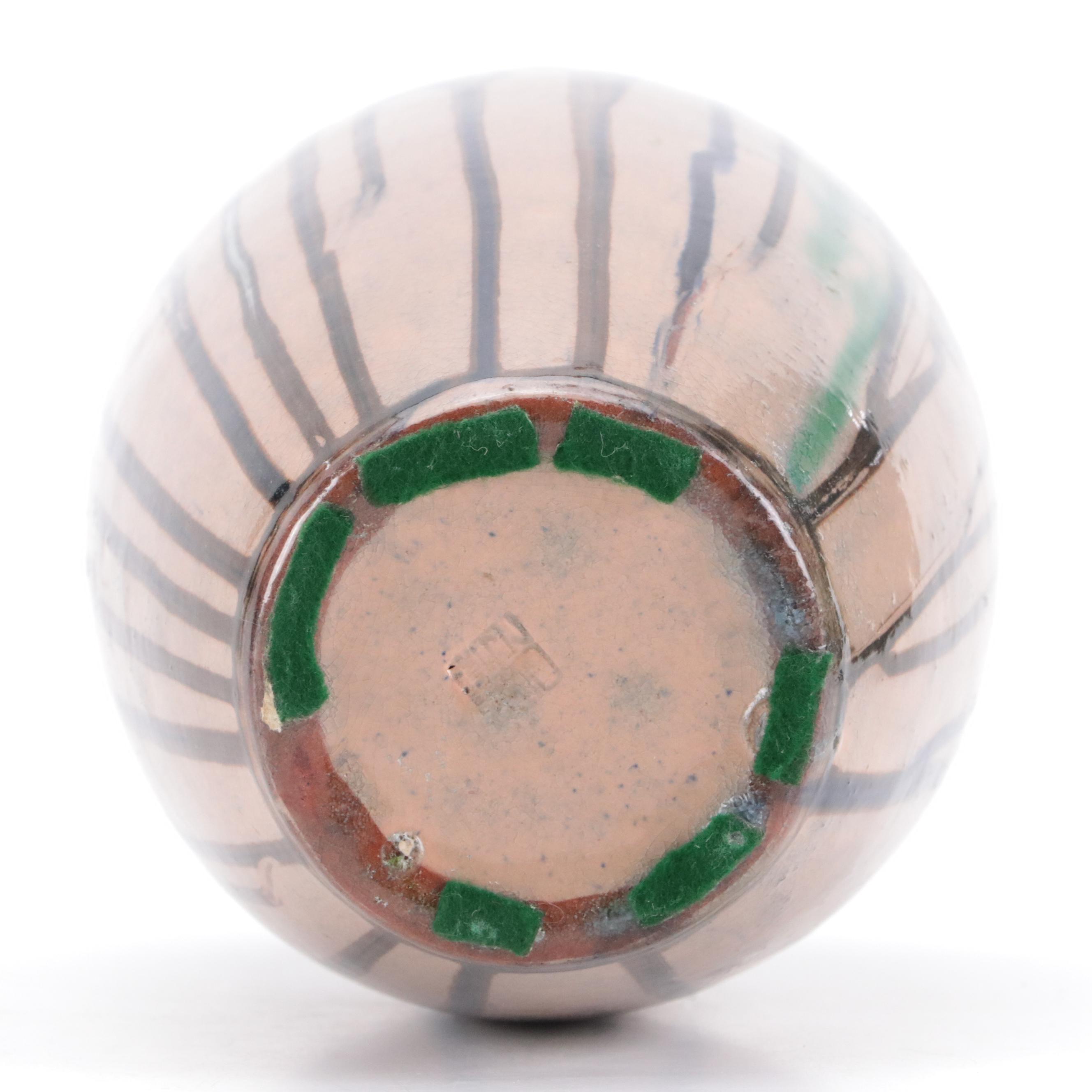 Drip Glazed and Other Art Pottery Vases