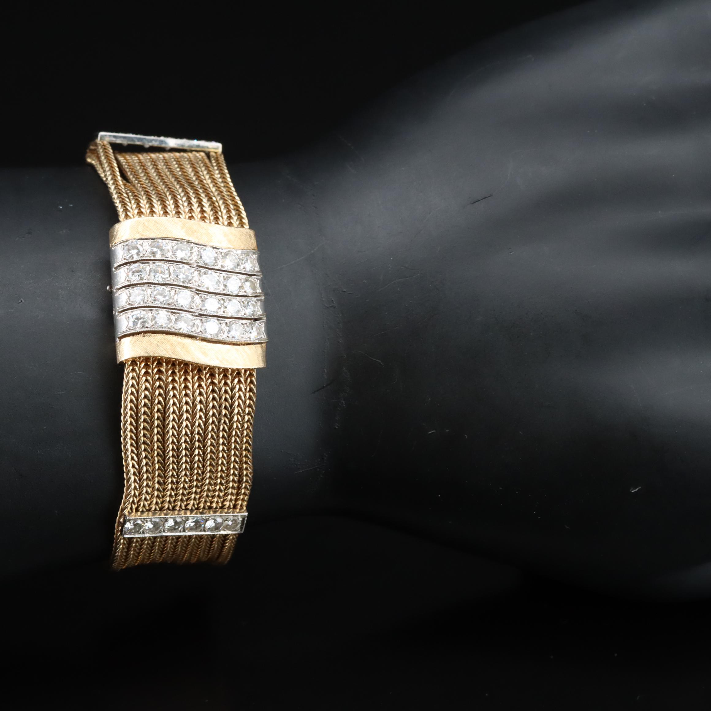 14K 1963 Rolex 3.02 CTW Diamond Watch