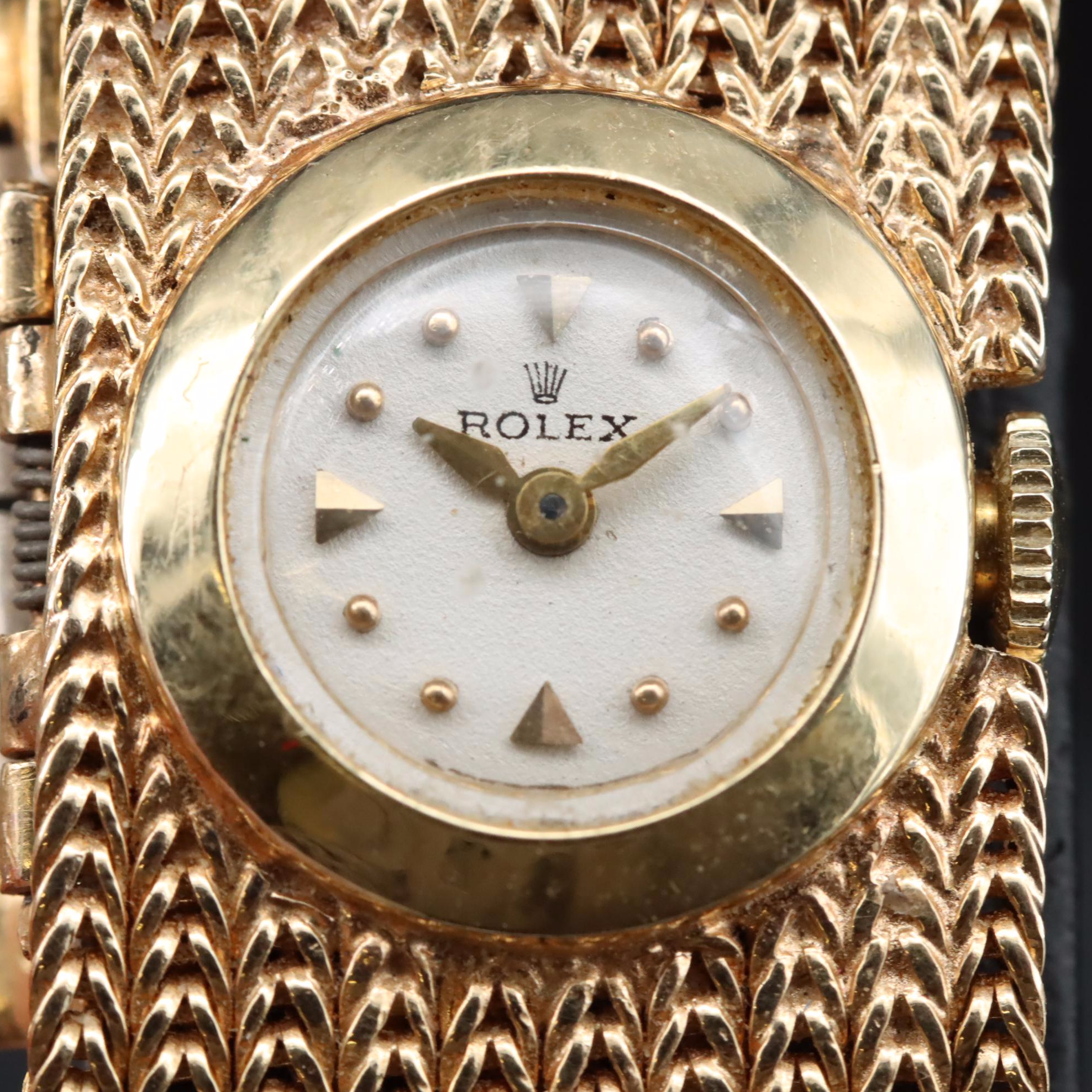 14K 1963 Rolex 3.02 CTW Diamond Watch