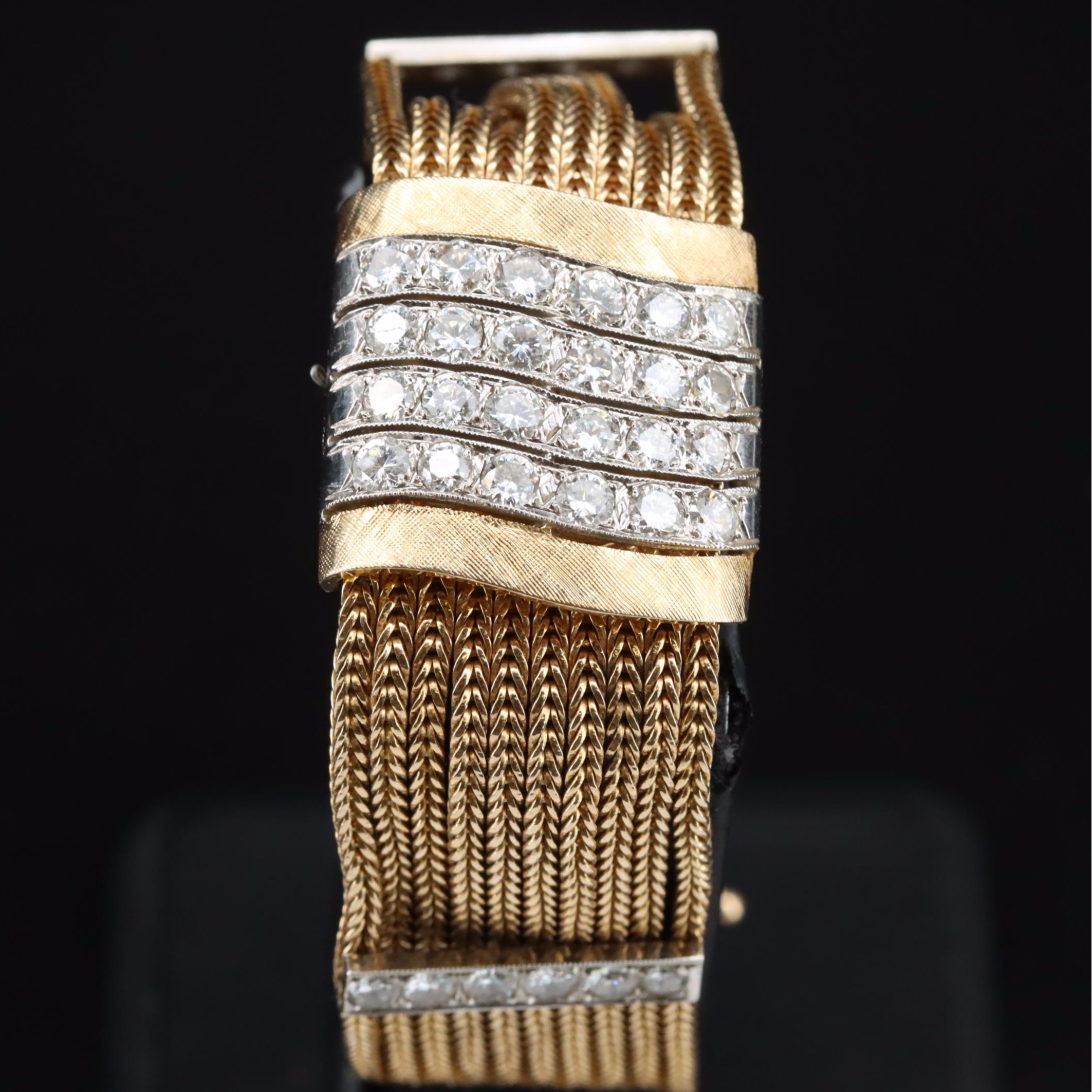 14K 1963 Rolex 3.02 CTW Diamond Watch