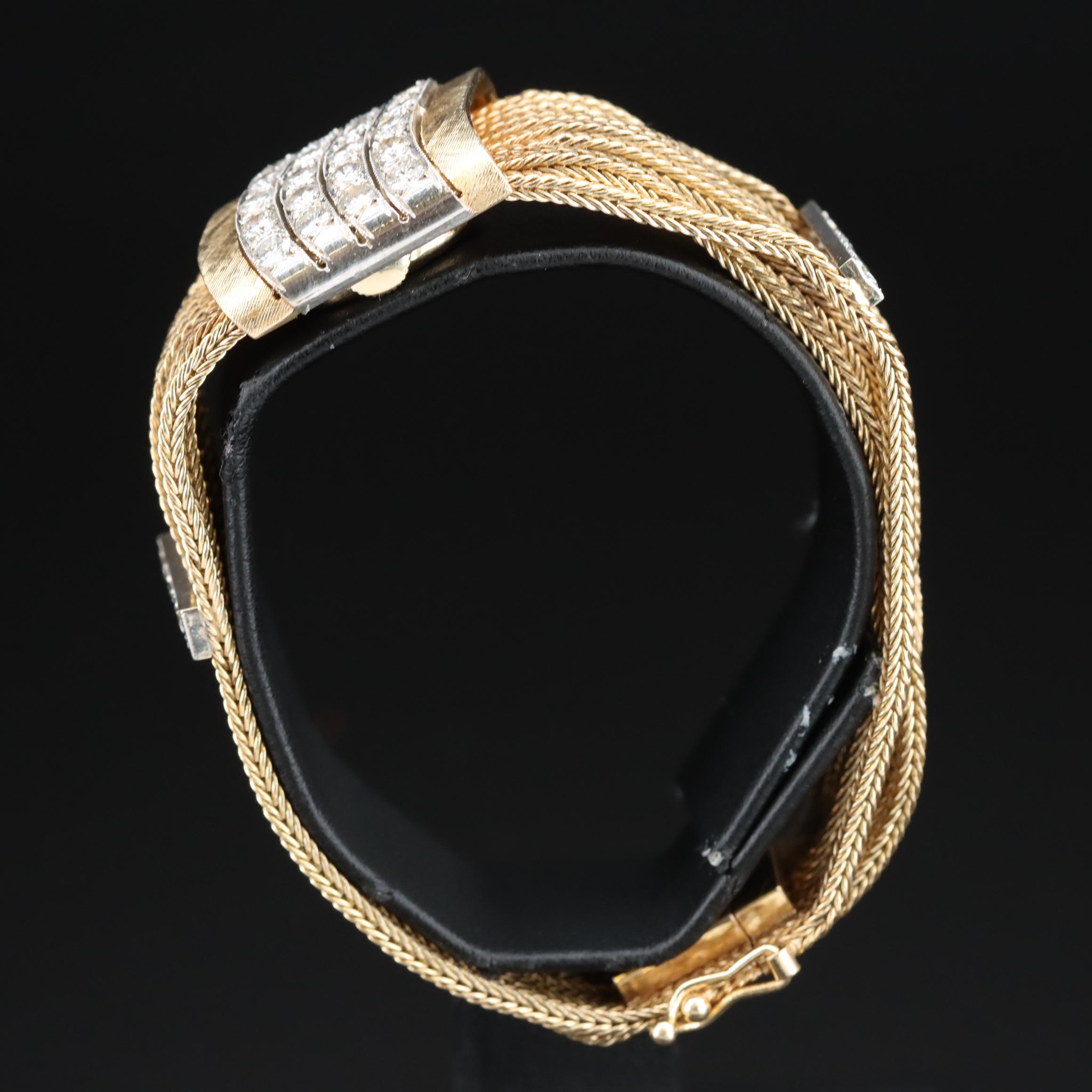 14K 1963 Rolex 3.02 CTW Diamond Watch