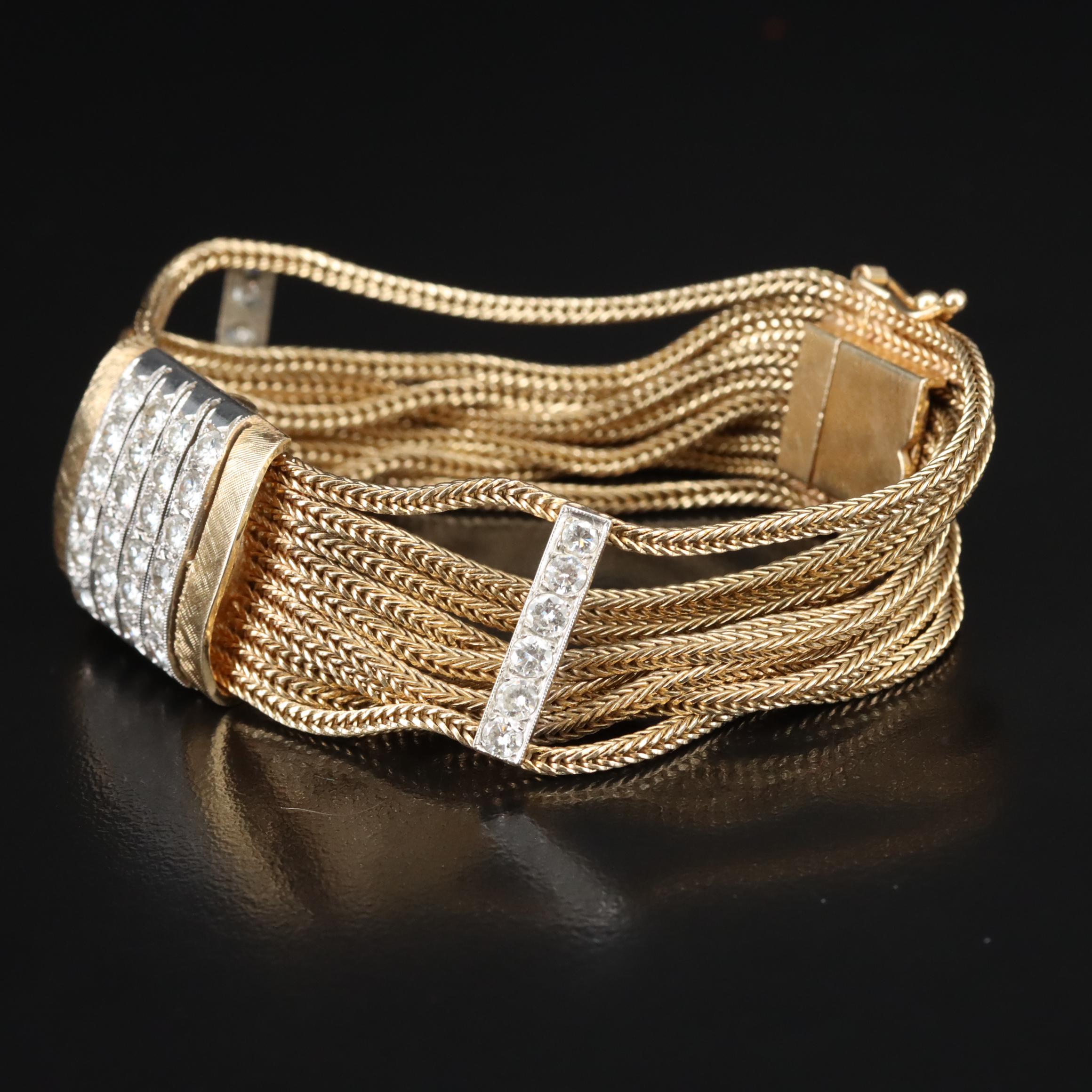 14K 1963 Rolex 3.02 CTW Diamond Watch