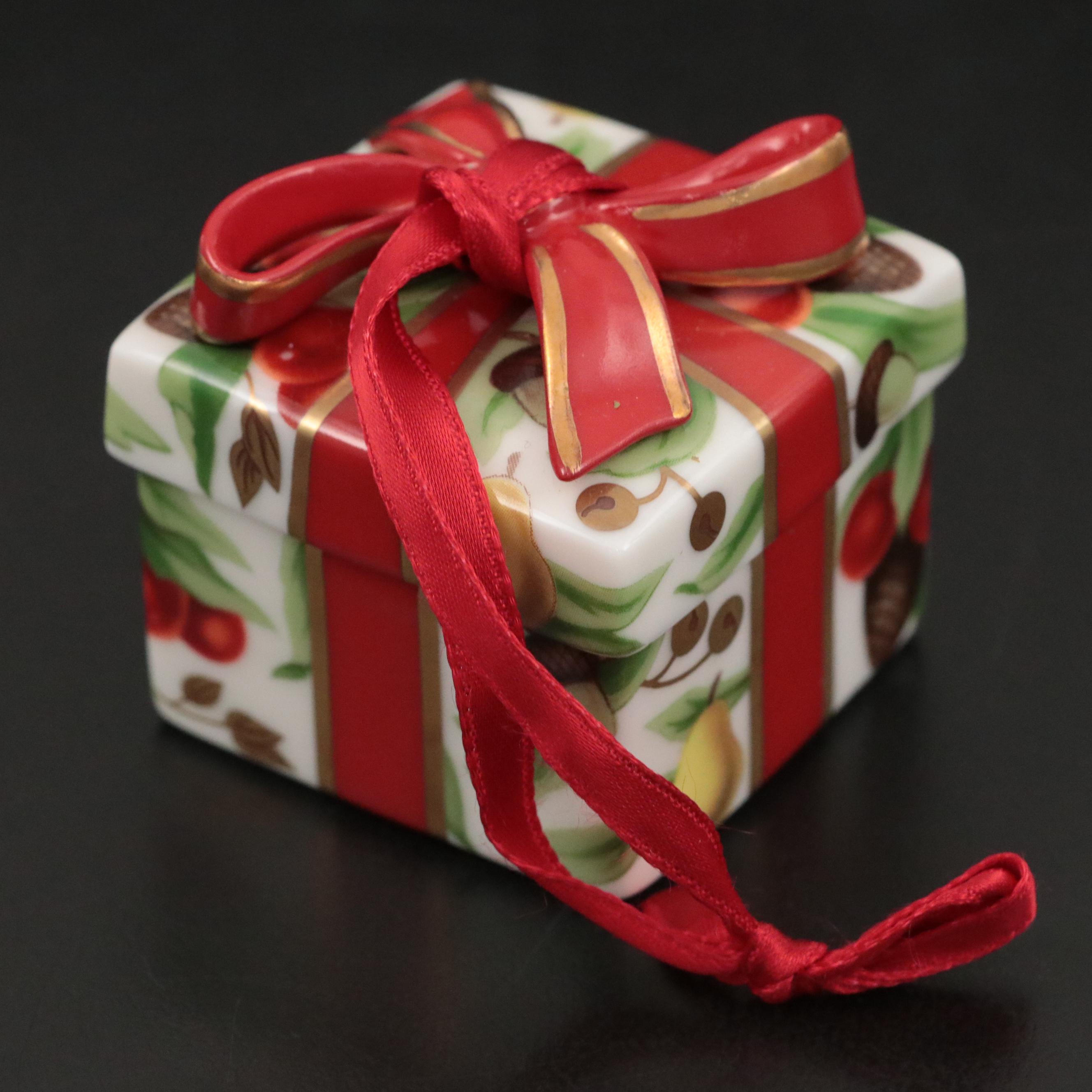 Tiffany & Co. "Tiffany Holiday" Porcelain Christmas Ornament