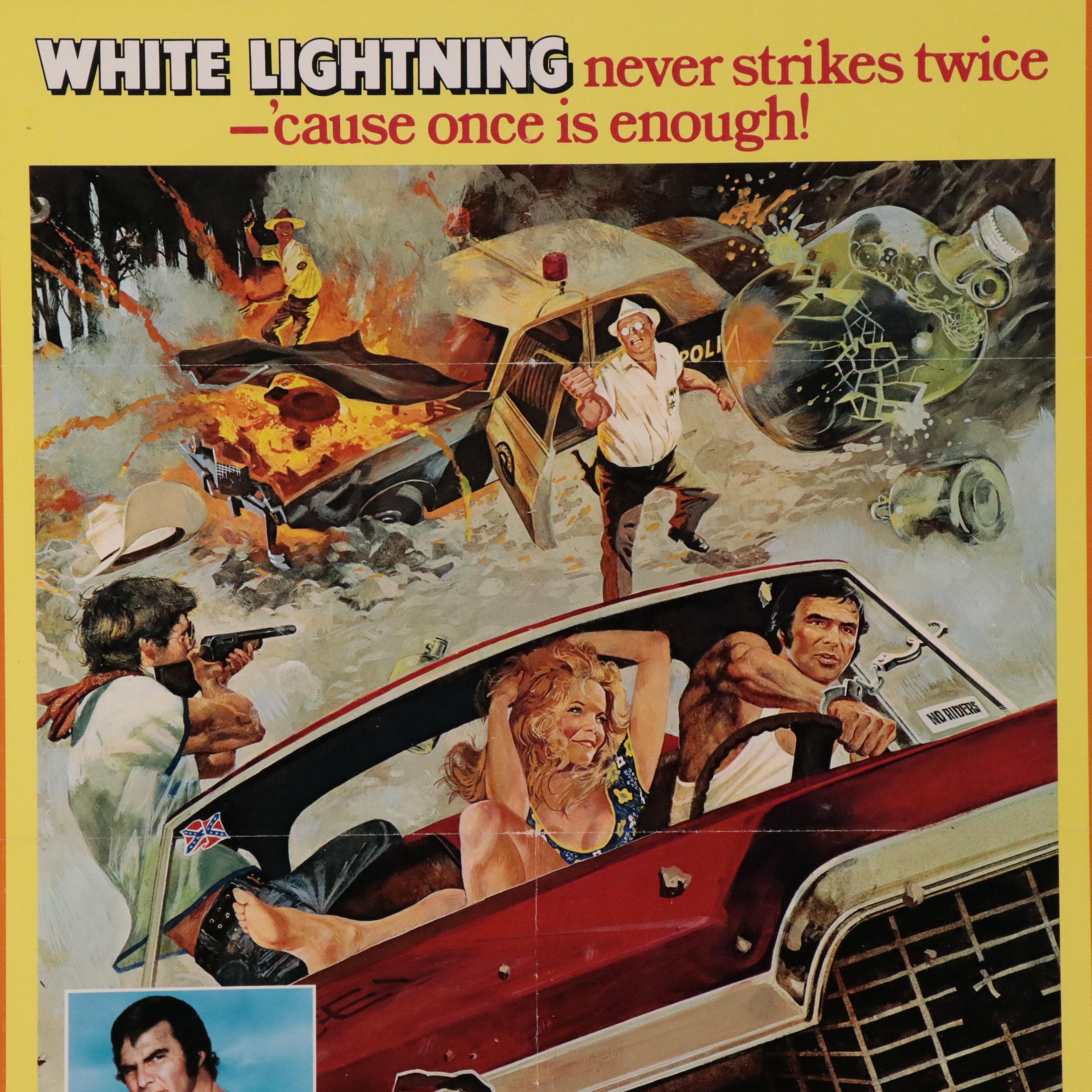 Burt Reynolds "White Lightning" Movie Poster