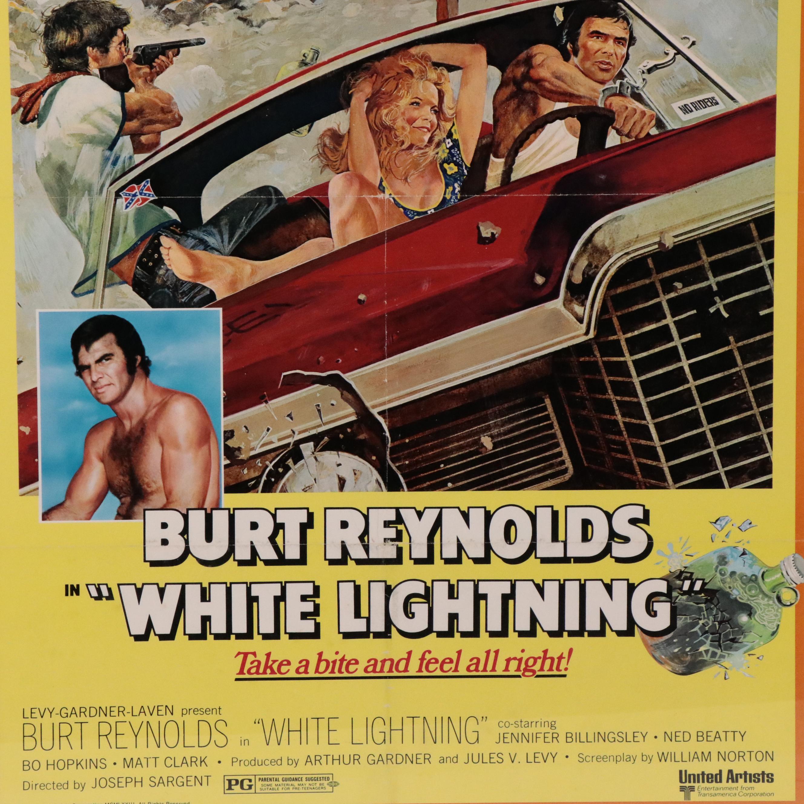 Burt Reynolds "White Lightning" Movie Poster