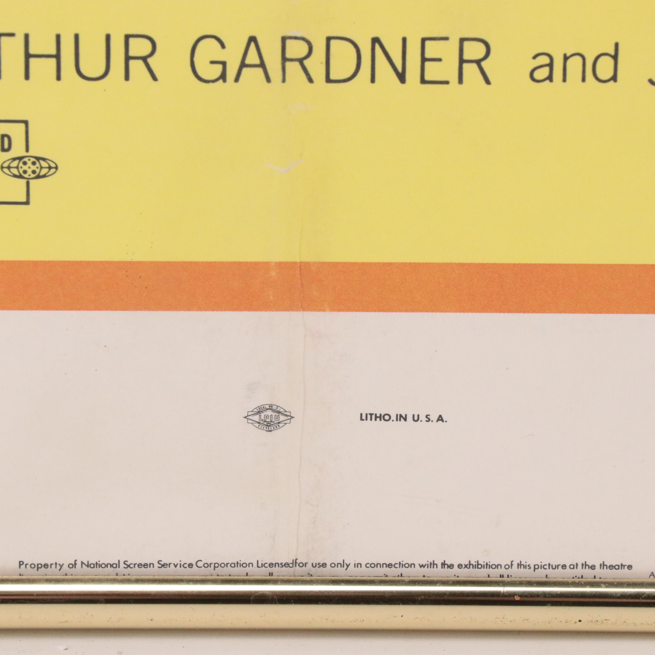 Burt Reynolds "White Lightning" Movie Poster