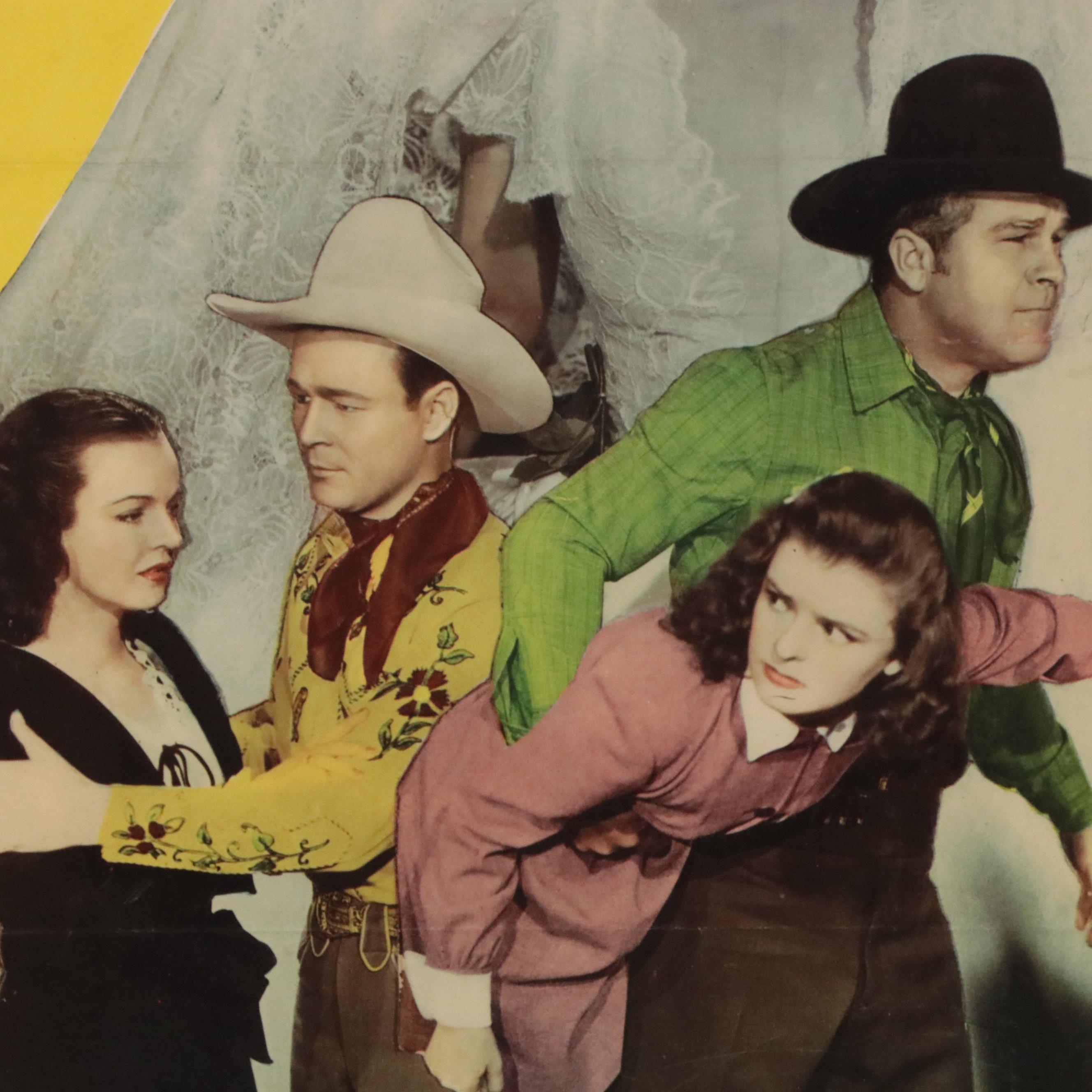 Roy Rogers "Cowboy and the Senorita" Movie Poster