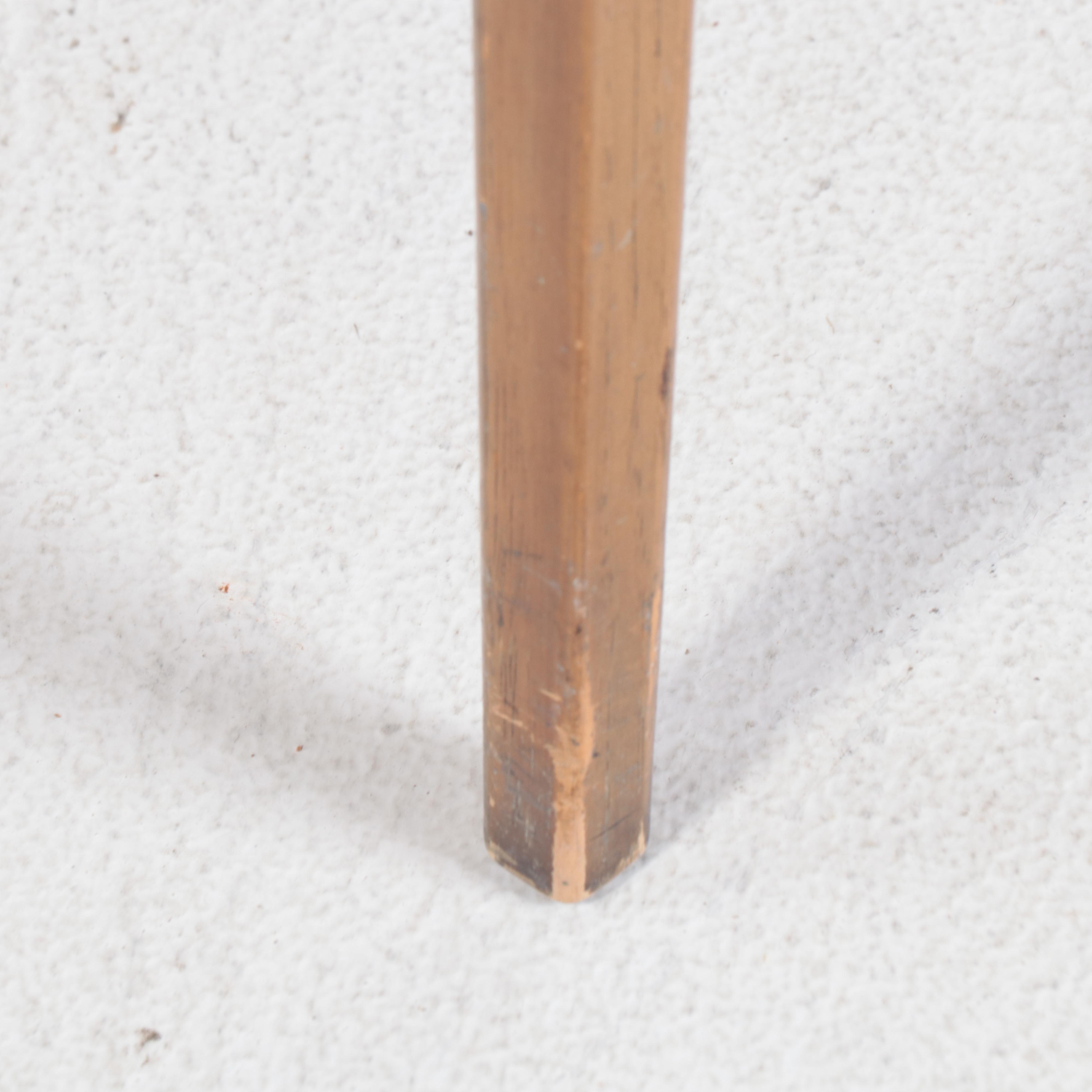 Drexel Profile Mid Century Modern Walnut and Laminate Student Desk