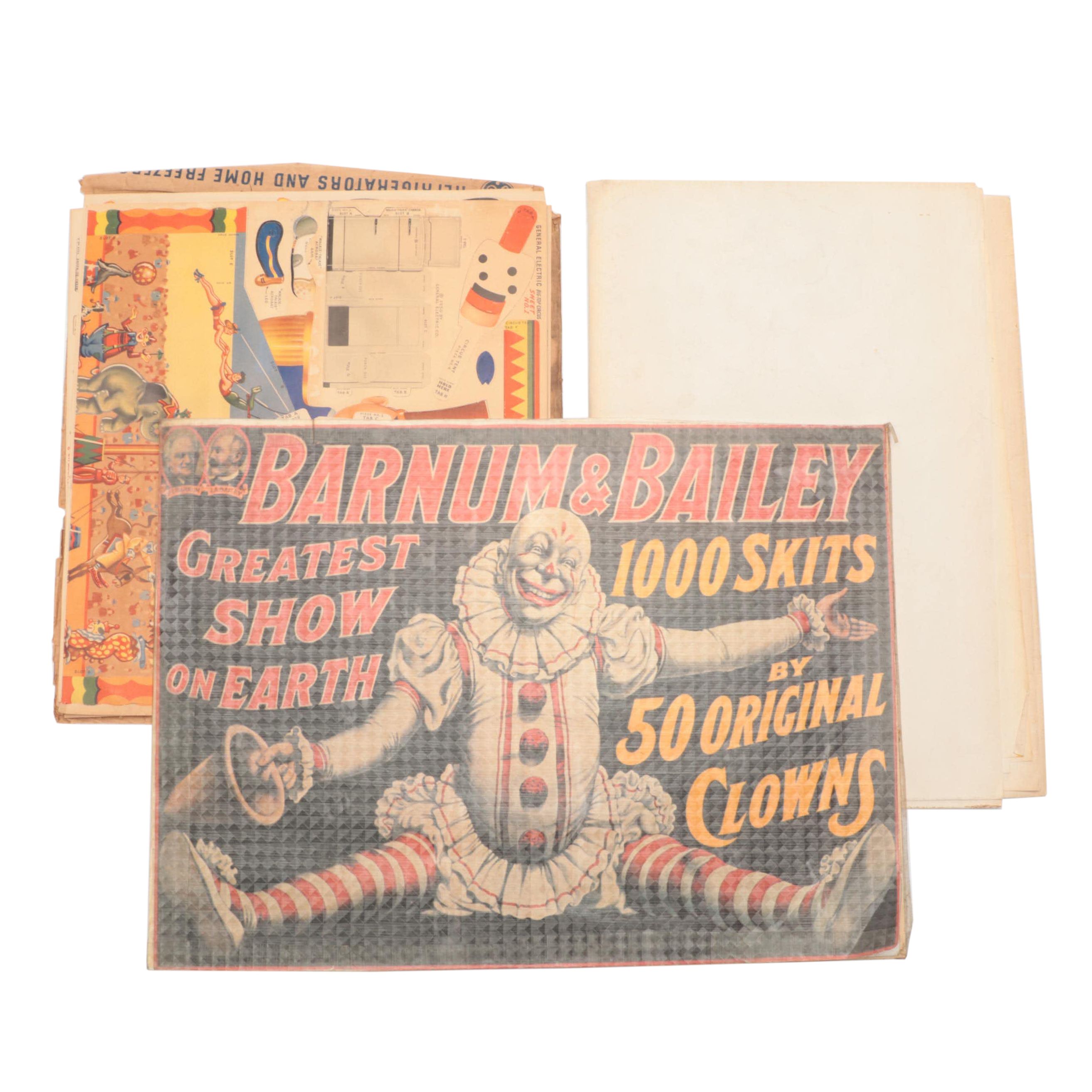 Vintage Circus Advertisements and Posters Featuring Barnum & Bailey and More